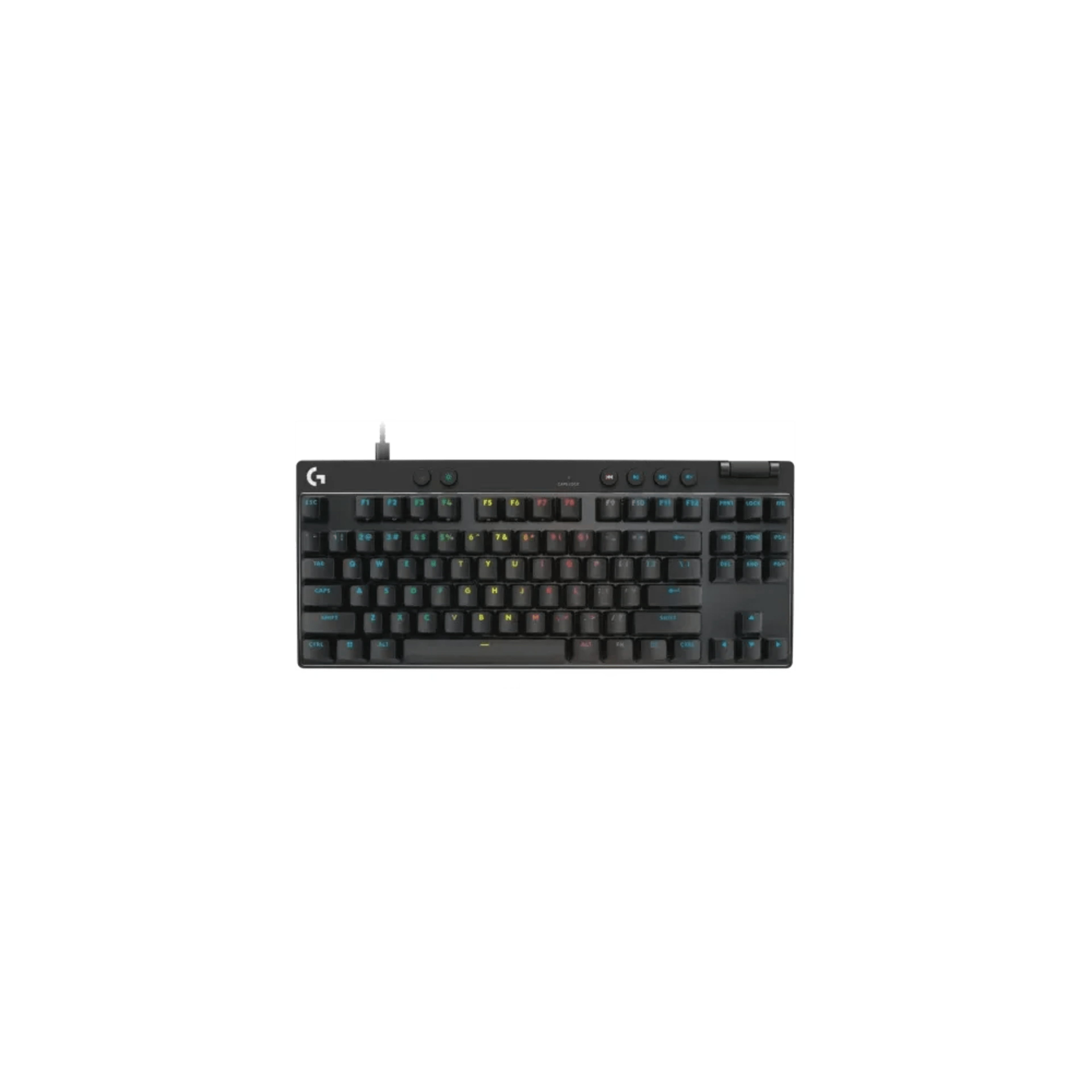 Logitech G Pro X TKL Rapid Gaming Keyboard - Black - Main Image Logitech G Pro X TKL Rapid Gaming Keyboard - Black - Main Image