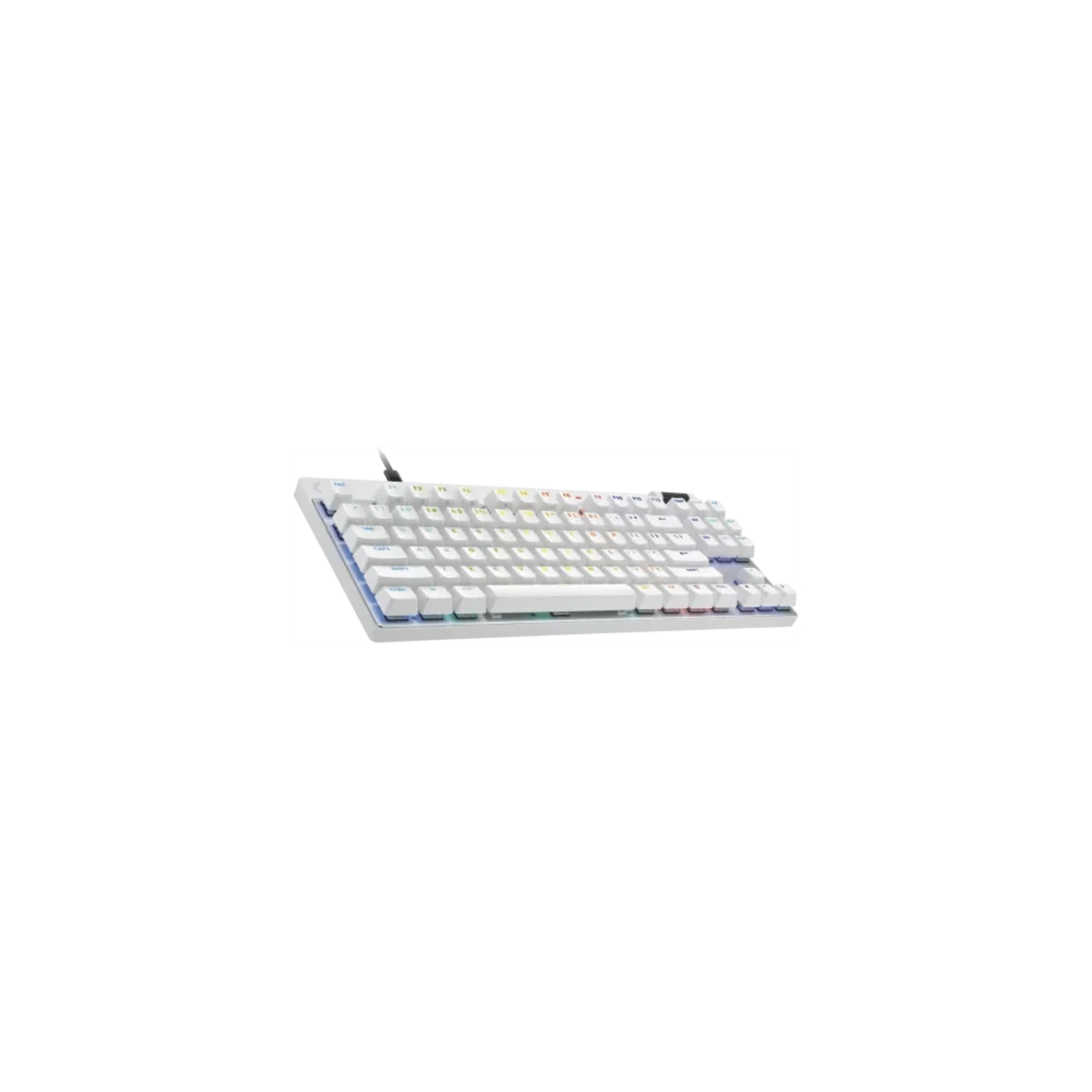 Logitech G Pro X TKL Rapid Gaming Keyboard - White 4 Logitech G Pro X TKL Rapid Gaming Keyboard - White thumbnail 4