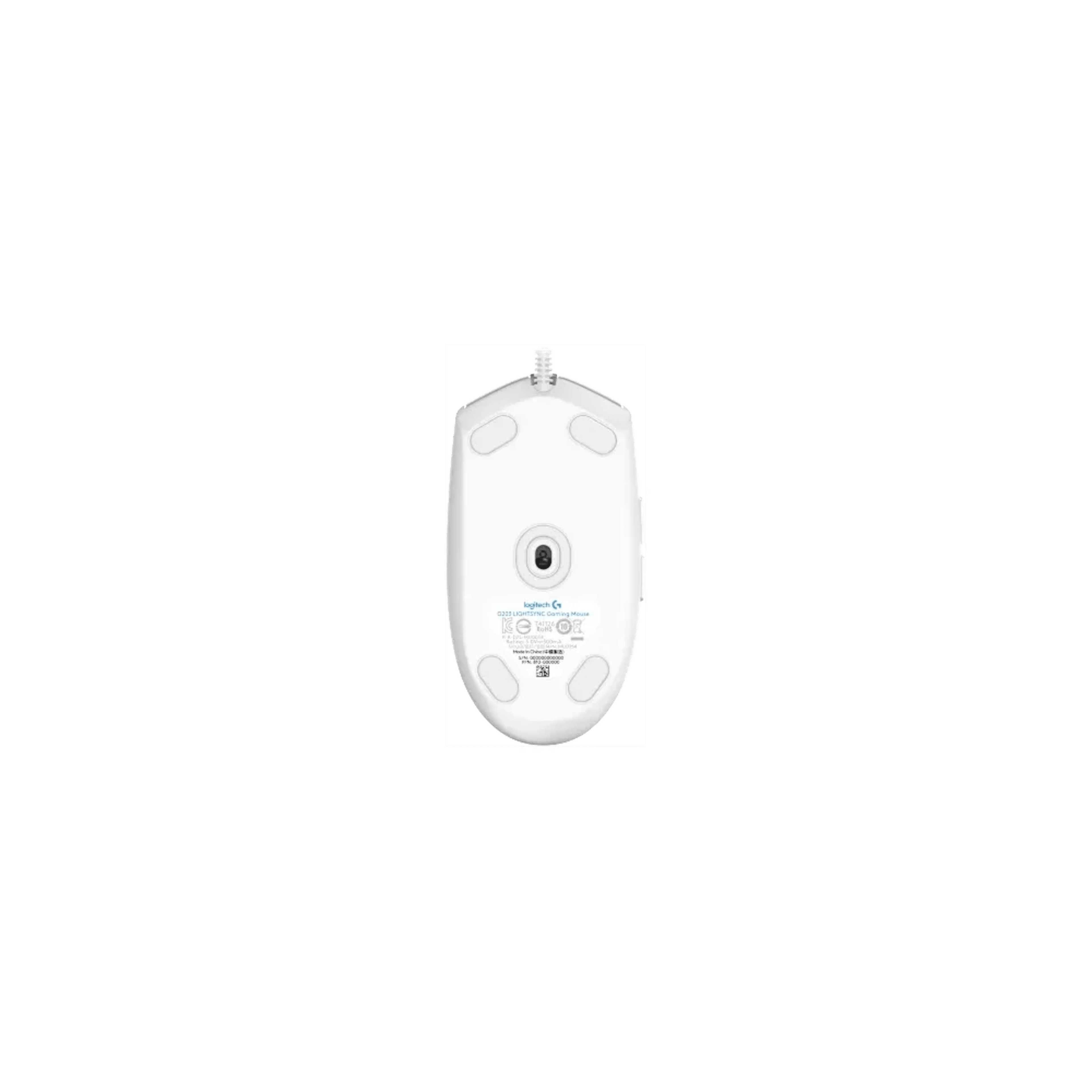 Logitech G203 Lightsync Gaming Mouse White 2 Logitech G203 Lightsync Gaming Mouse White thumbnail 2