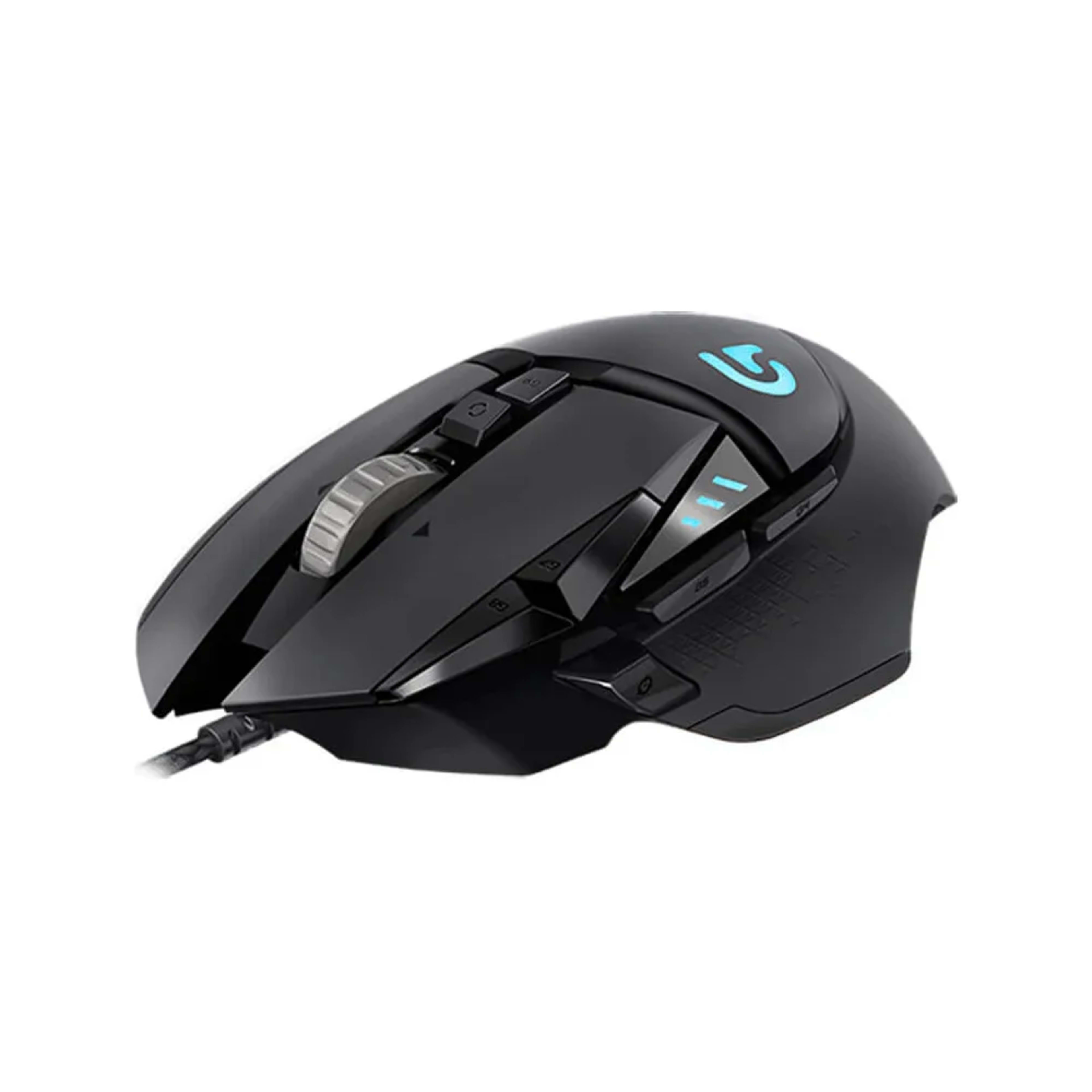Logitech G502 H.E.R.O Gaming Mouse, Color: Black thumbnail 4