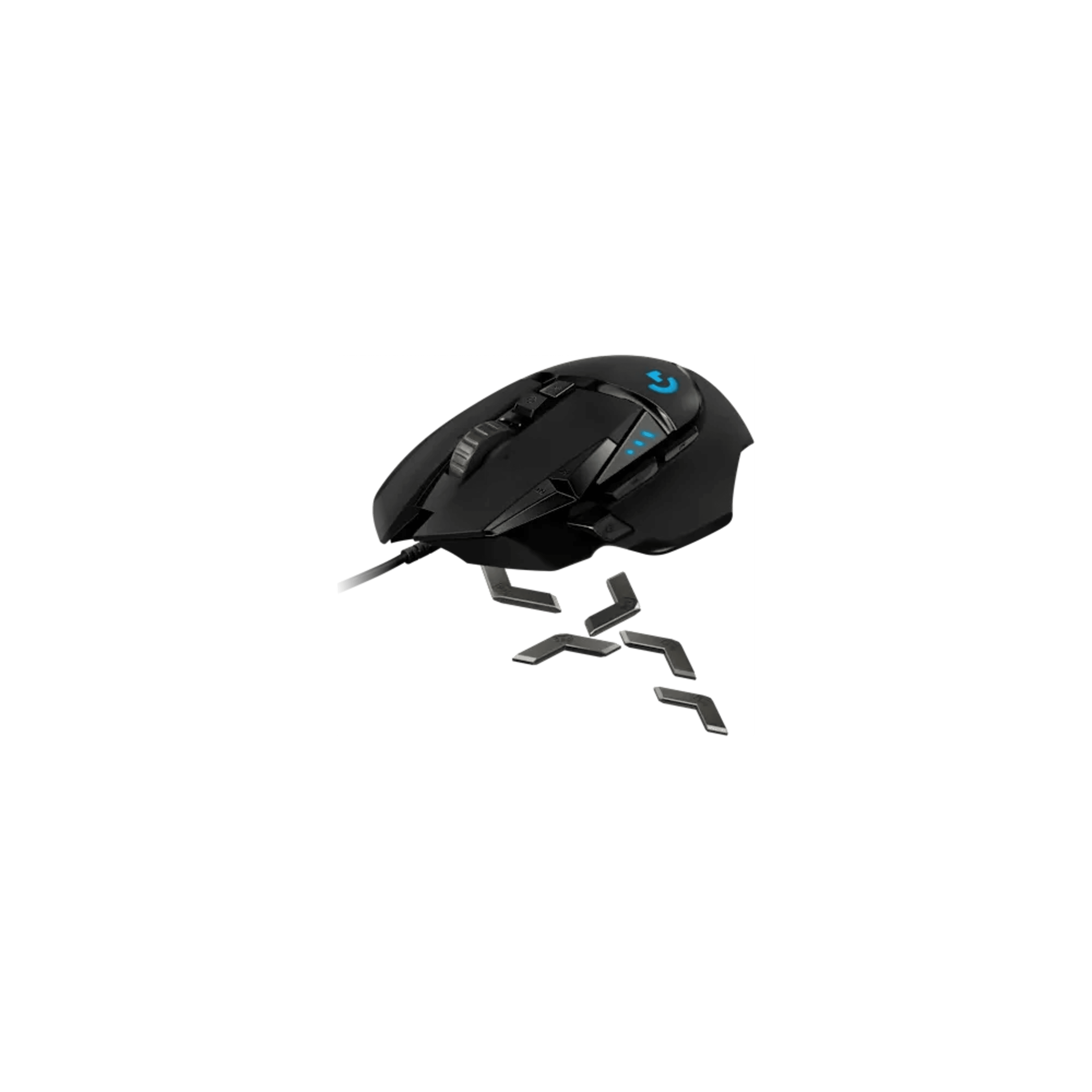 Logitech G502 - HERO SPECTRUM RGB Tunable Gaming Mouse - Black 5 Logitech G502 - HERO SPECTRUM RGB Tunable Gaming Mouse - Black thumbnail 5