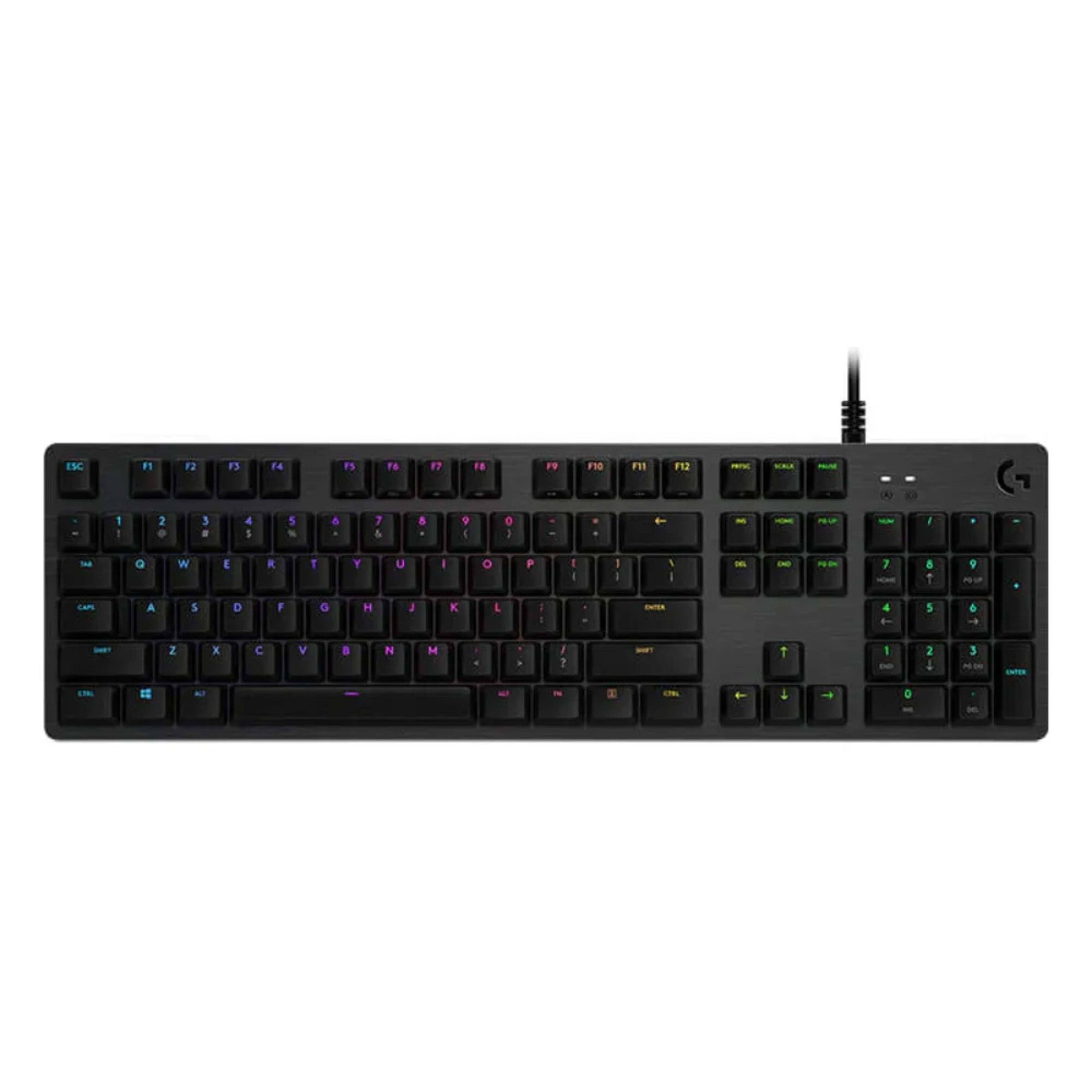 Logitech G512 CARBON - RGB Mechanical Keyboard (Brown switch) 2 Logitech G512 CARBON - RGB Mechanical Keyboard (Brown switch) thumbnail 2