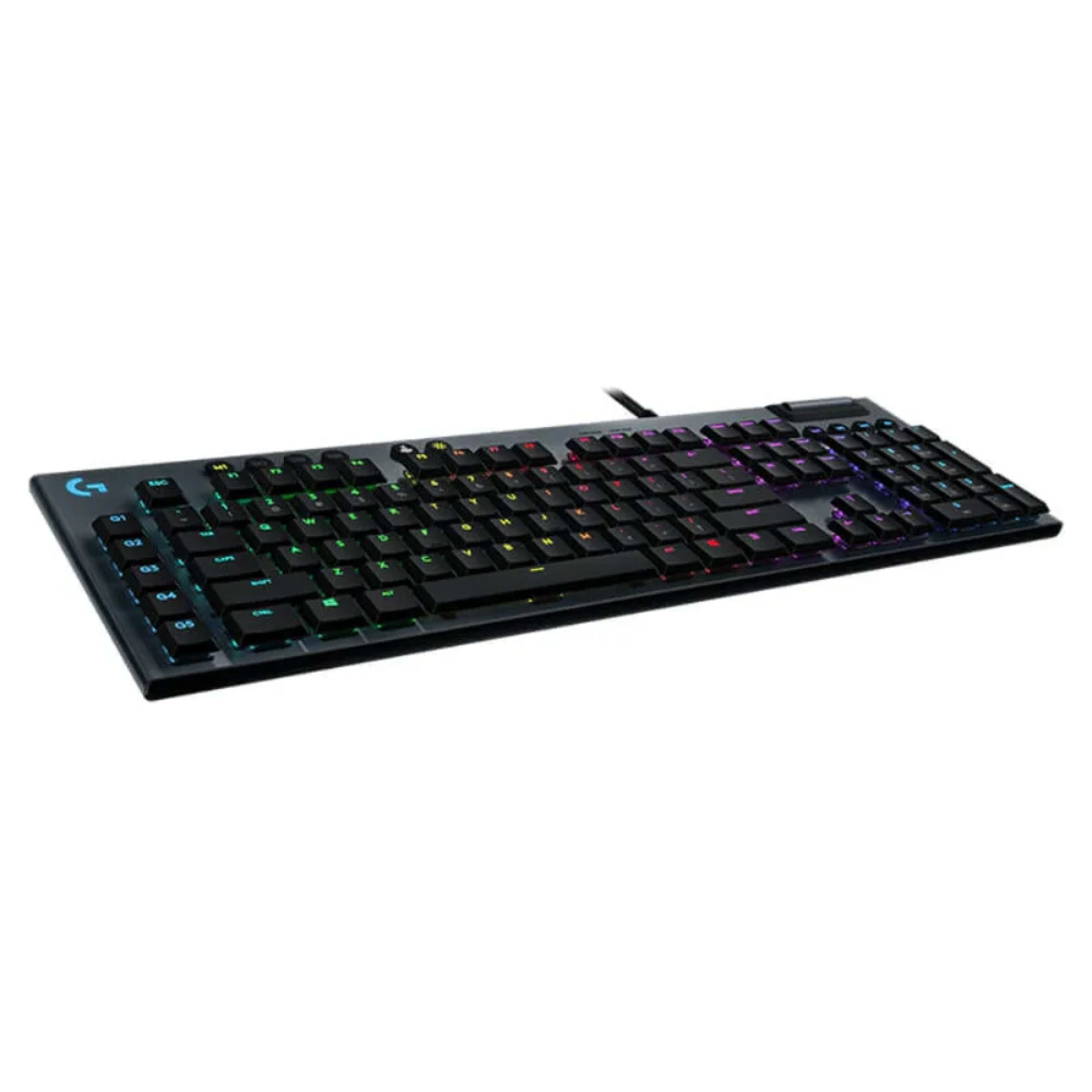 Logitech G813 RGB Mechanical Gaming Keyboard - Linear Red Switch - Main Image Logitech G813 RGB Mechanical Gaming Keyboard - Linear Red Switch - Main Image
