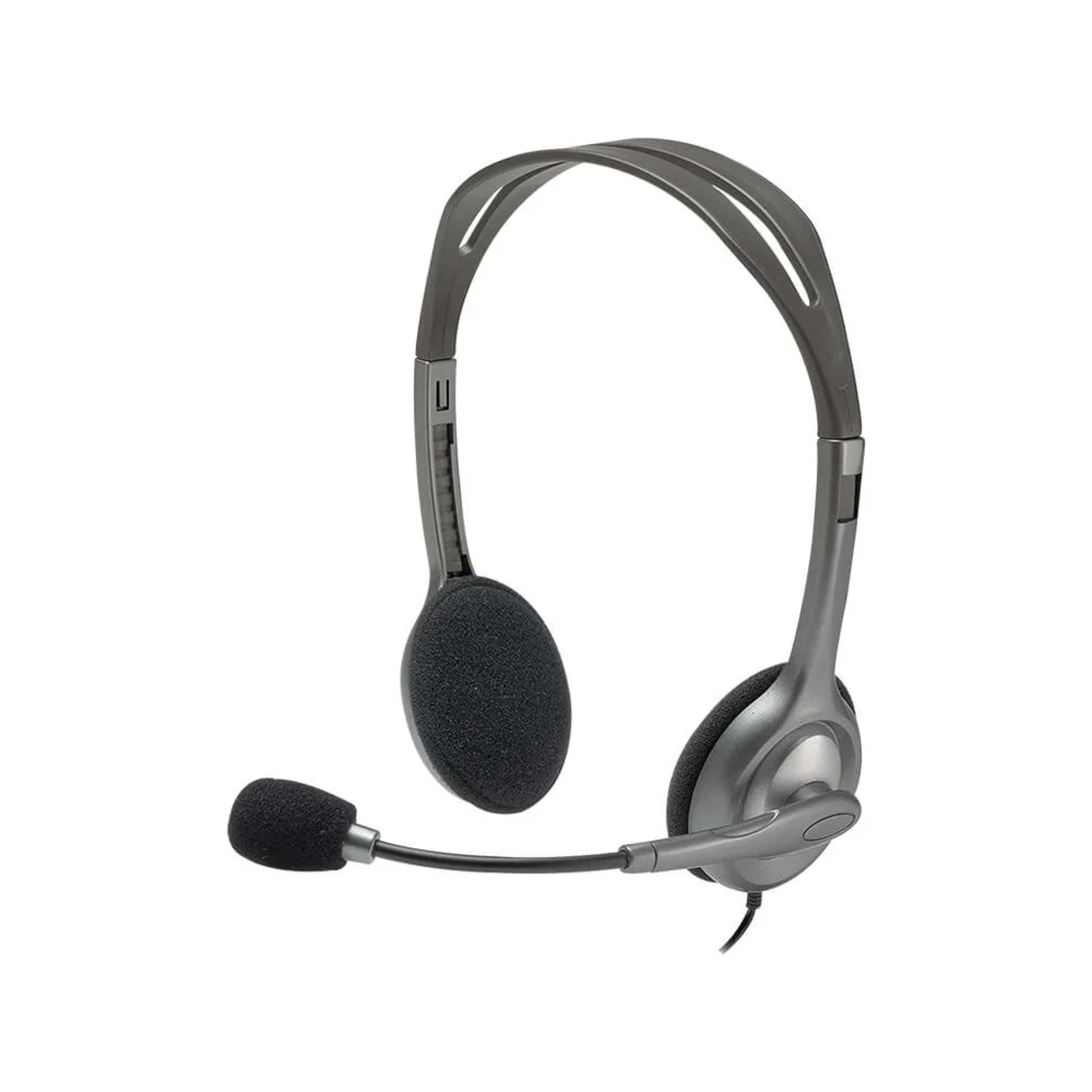 Logitech H110 Dual Pin Stereo Headset - Main Image Logitech H110 Dual Pin Stereo Headset - Main Image