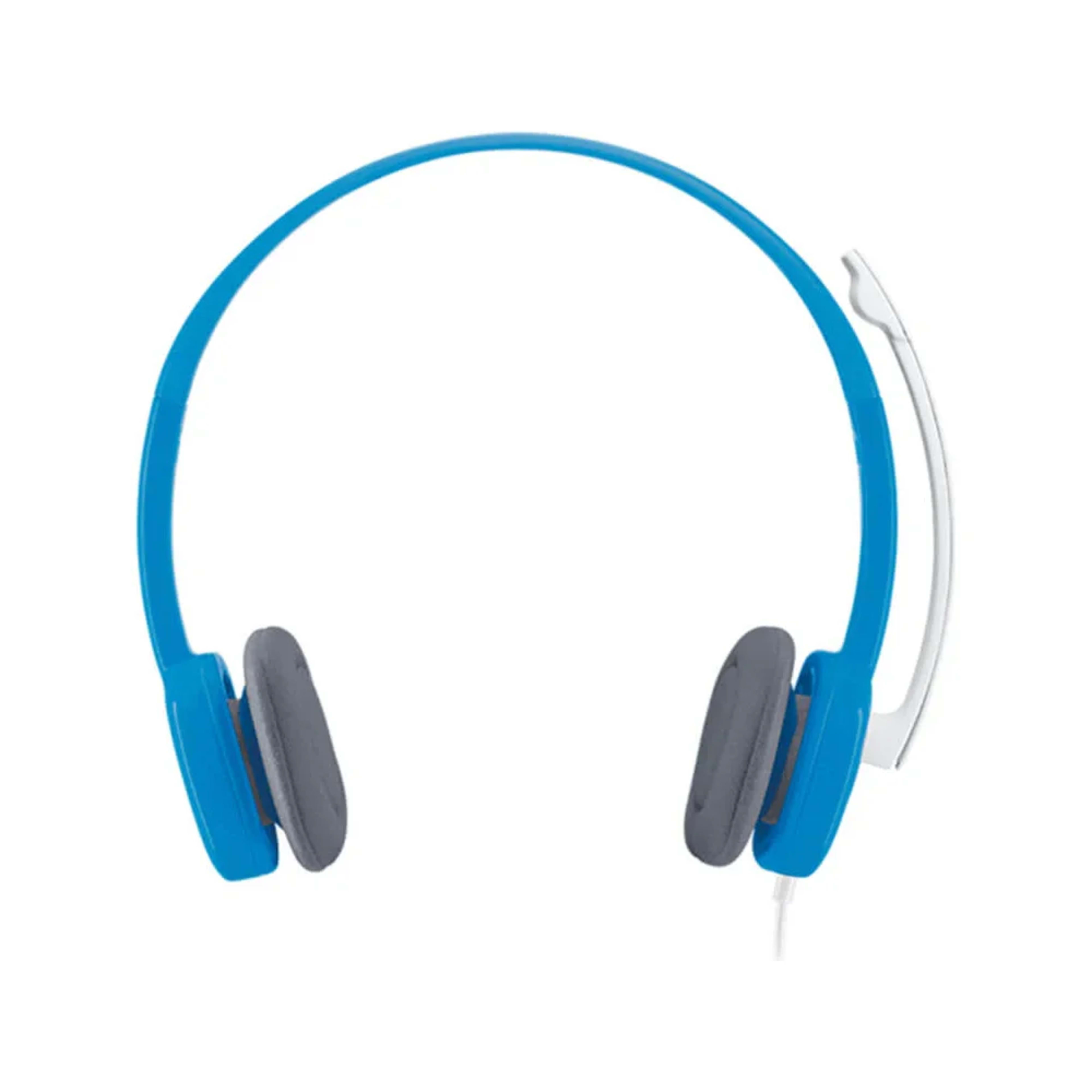 Logitech H150 Dual Pin Stereo Headset - BLUE 2 Logitech H150 Dual Pin Stereo Headset - BLUE thumbnail 2