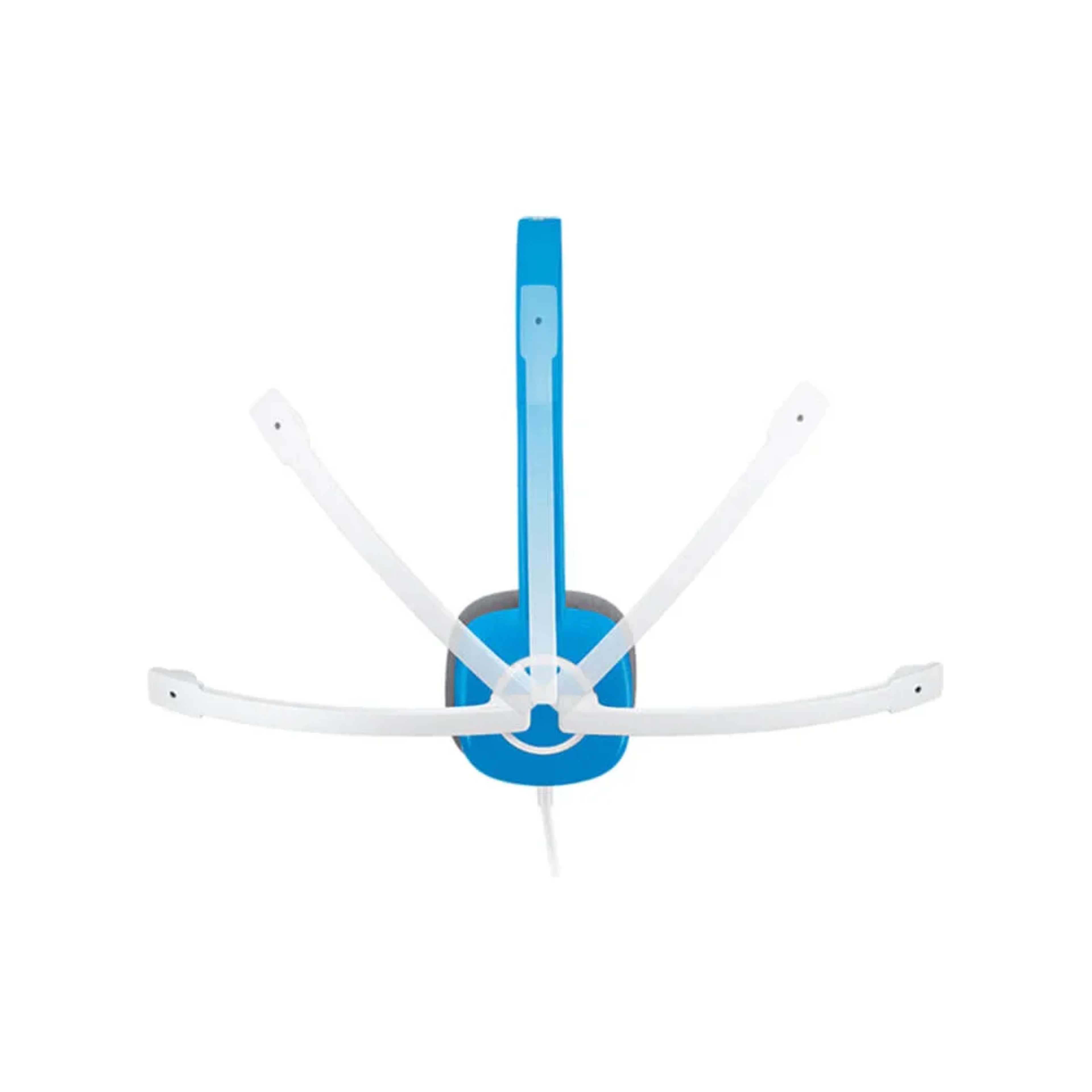 Logitech H150 Dual Pin Stereo Headset - BLUE 4 Logitech H150 Dual Pin Stereo Headset - BLUE thumbnail 4