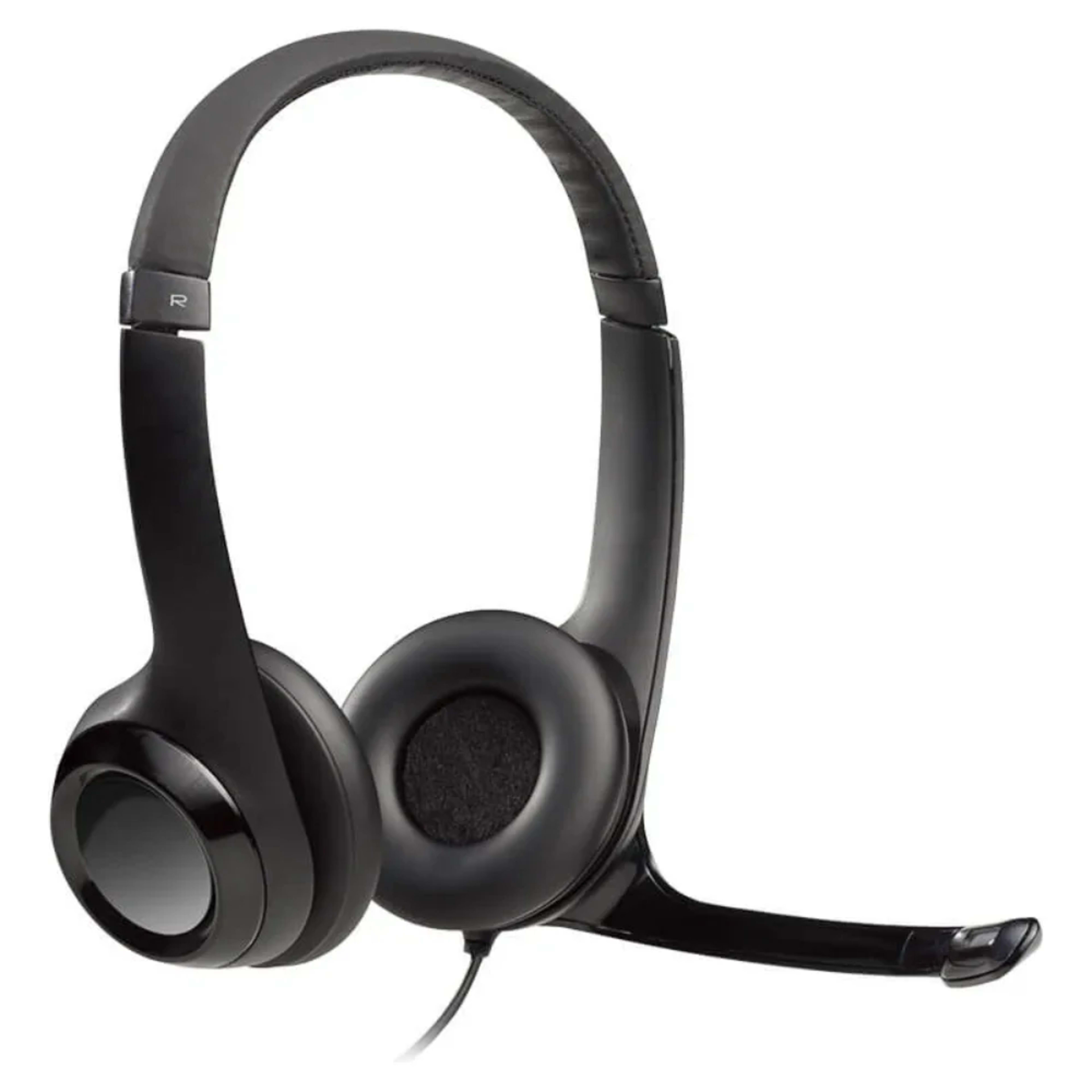 Logitech H390 Noise-Cancelling USB Headset - Main Image Logitech H390 Noise-Cancelling USB Headset - Main Image