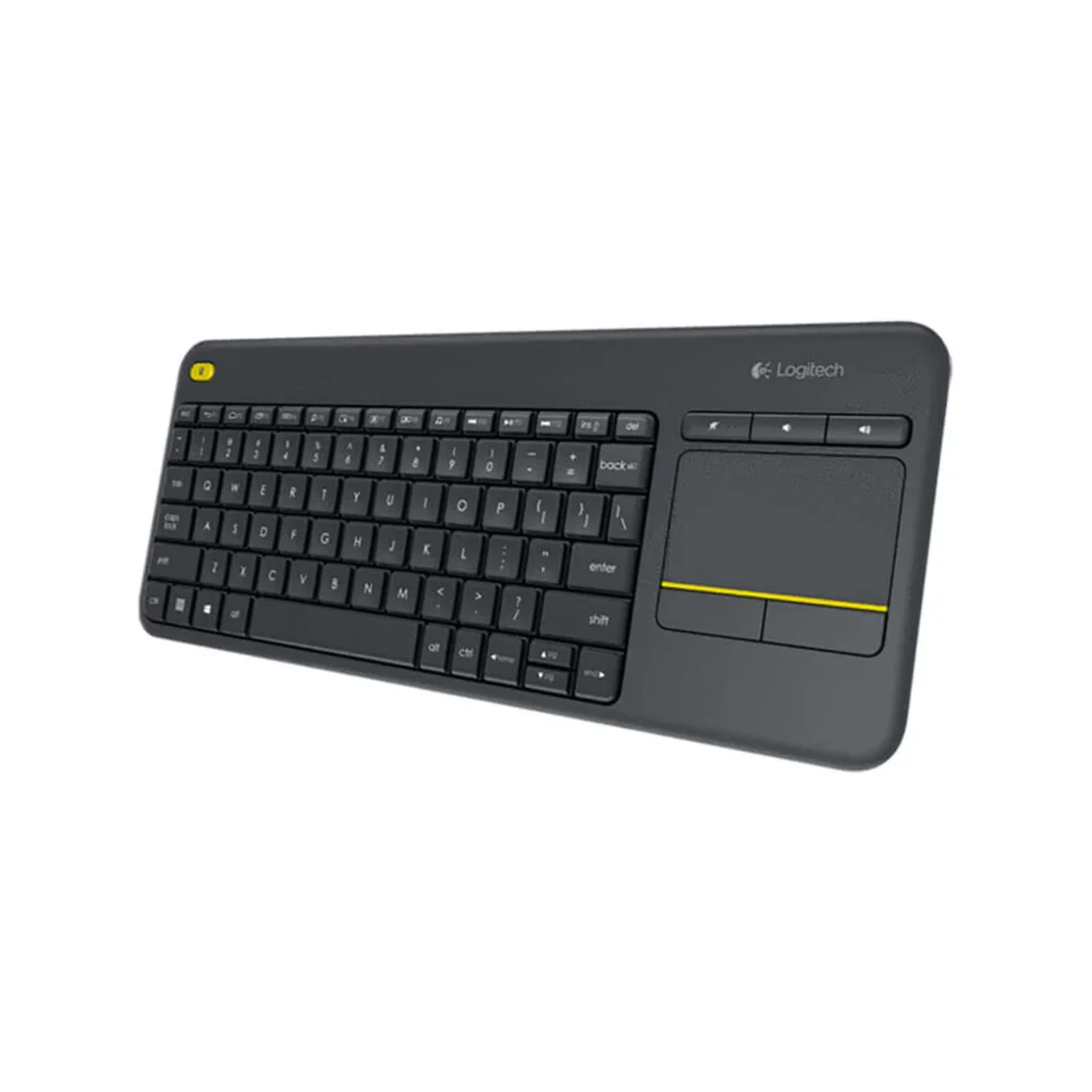 Logitech K400 Wireless Touch Keyboard, Color: Black thumbnail 2