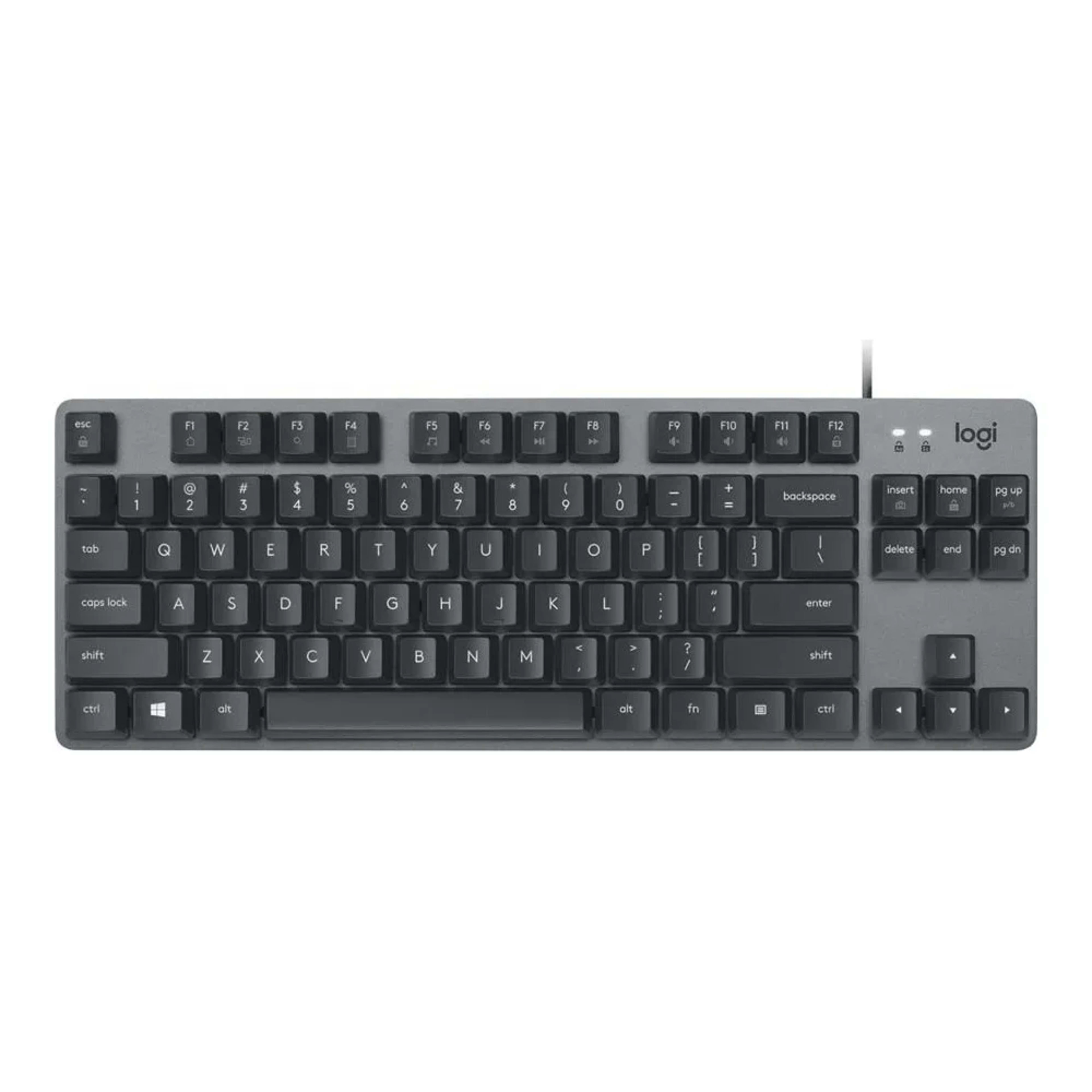 Logitech K835 TKL Mechanical -Graphite Tactile Blue - Main Image Logitech K835 TKL Mechanical -Graphite Tactile Blue - Main Image