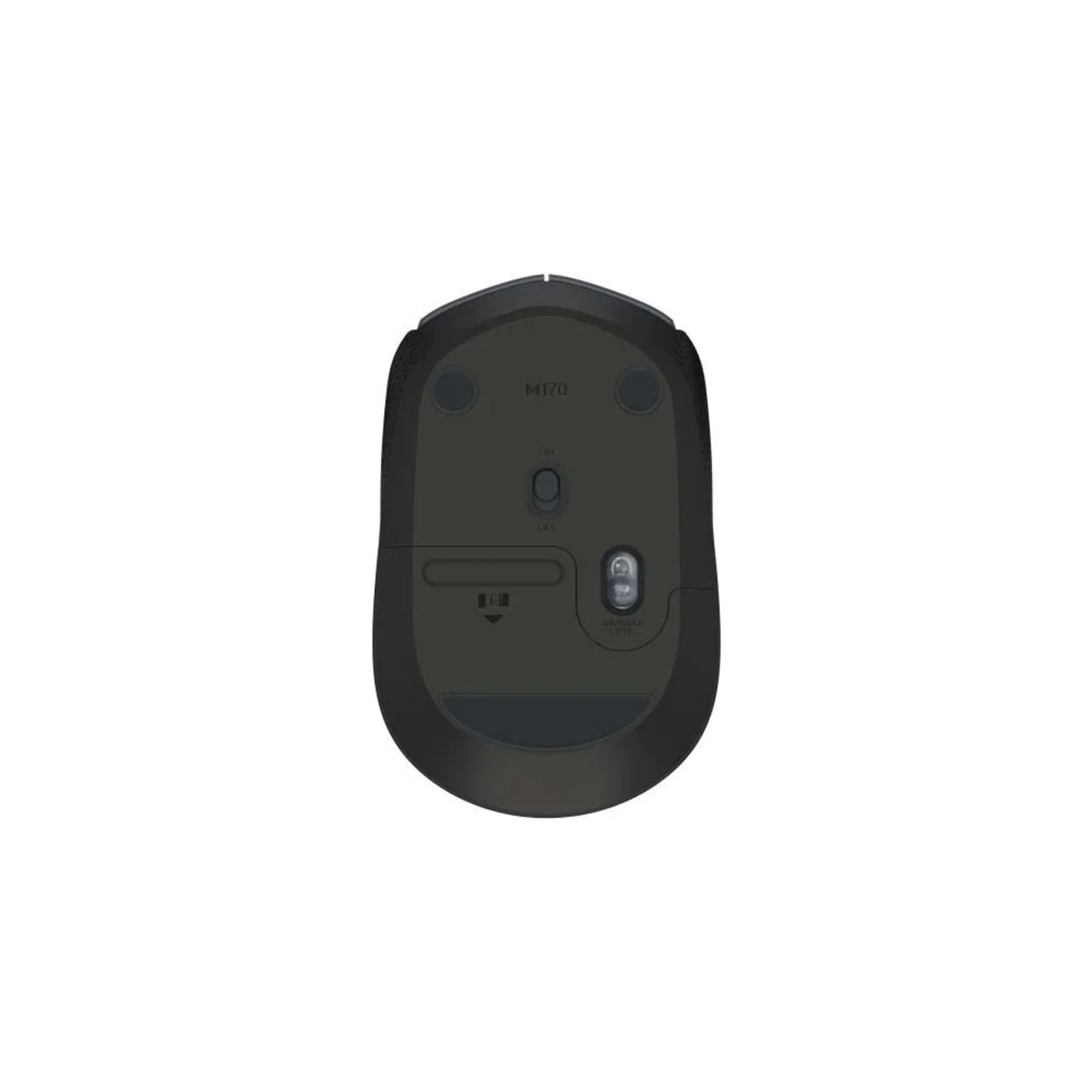 Logitech M170 Wireless Mouse Color: Gray 2 Logitech M170 Wireless Mouse Color: Gray thumbnail 2