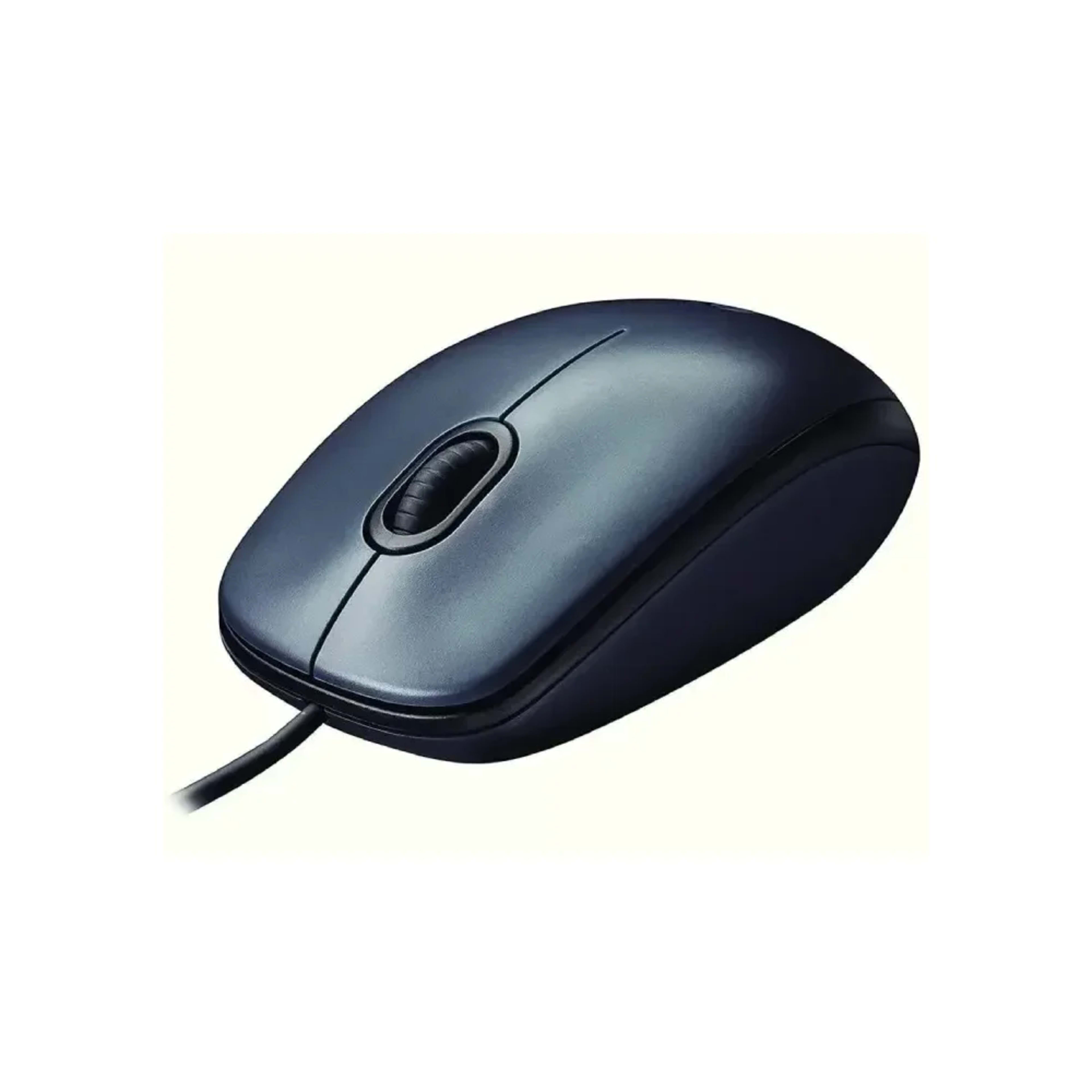 Logitech M90 Optical USB Wired Mouse - Black 4 Logitech M90 Optical USB Wired Mouse - Black thumbnail 4