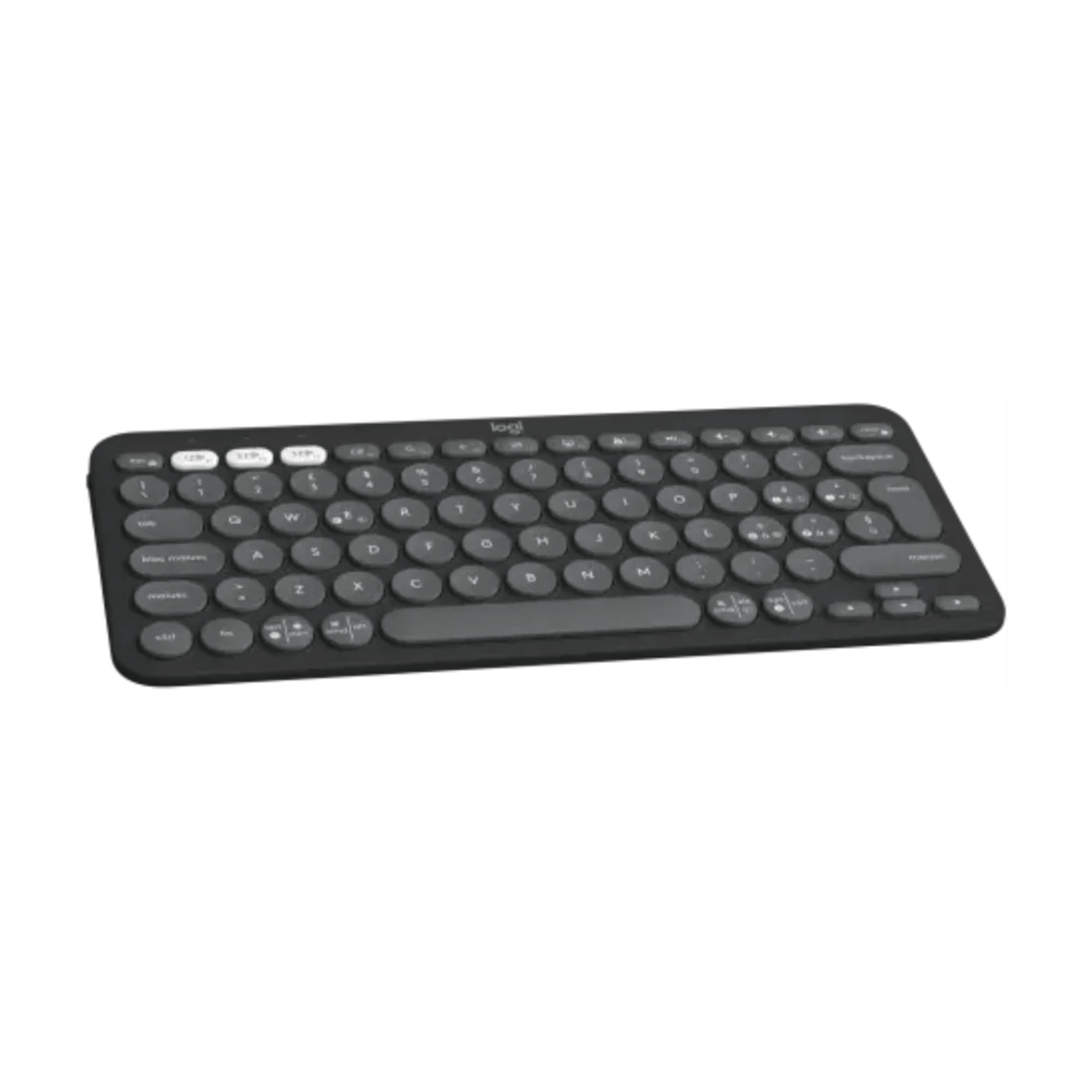 Logitech Pebble Keys 2 k380s Bluetooth - Black 3 Logitech Pebble Keys 2 k380s Bluetooth - Black thumbnail 3