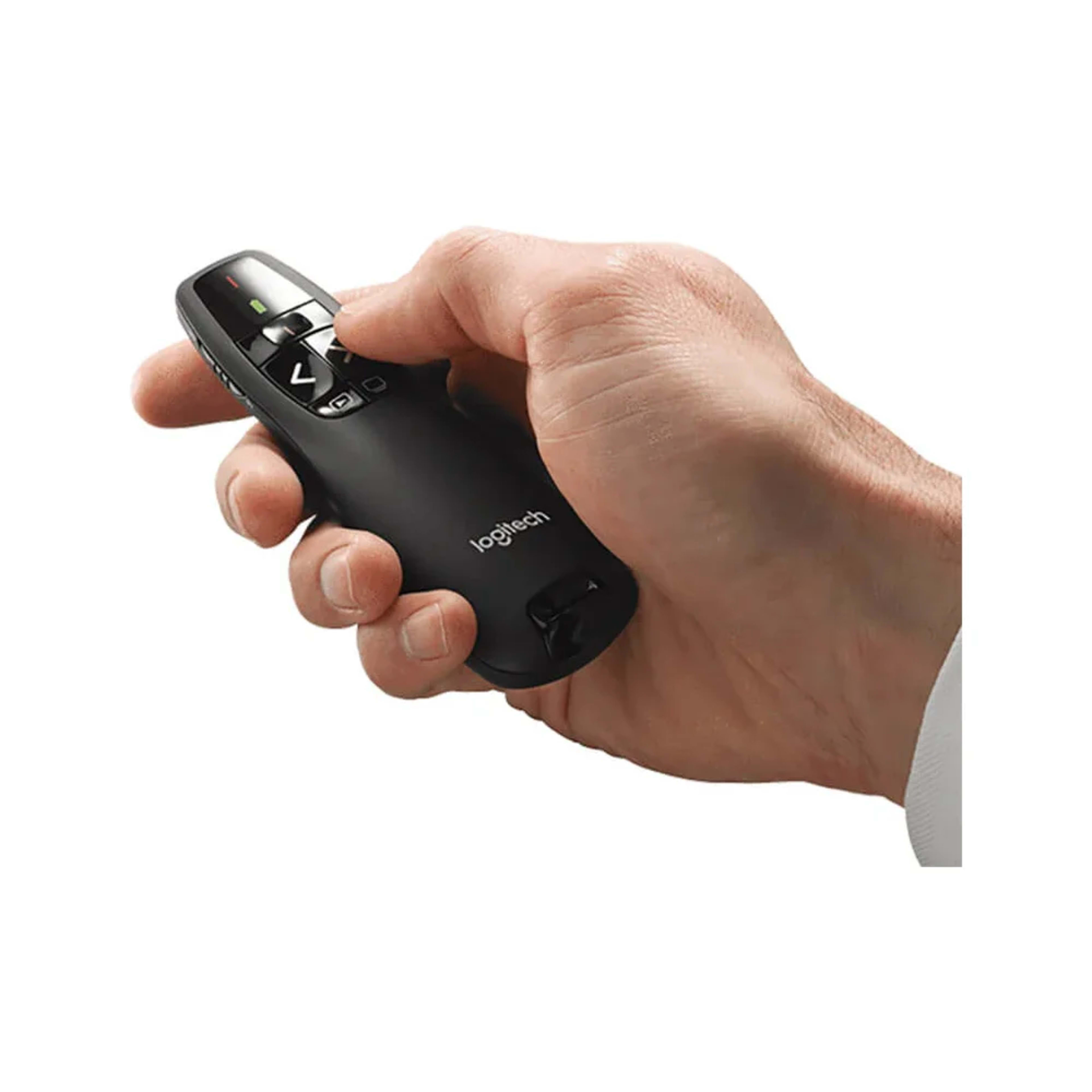 Logitech R400 Laser Presentation Remote, Red Laser Pointer 5 Logitech R400 Laser Presentation Remote, Red Laser Pointer thumbnail 5