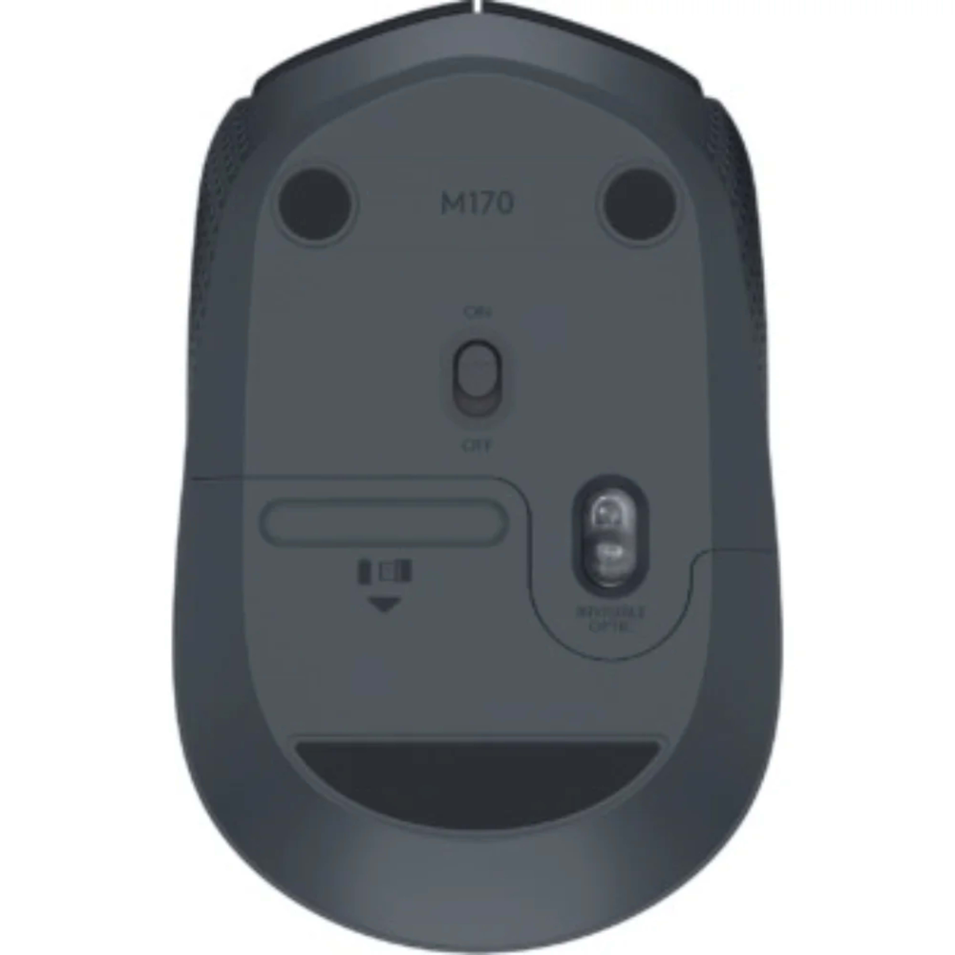 Logitech M170 Wireless Mouse - Black - Main Image Logitech M170 Wireless Mouse - Black - Main Image