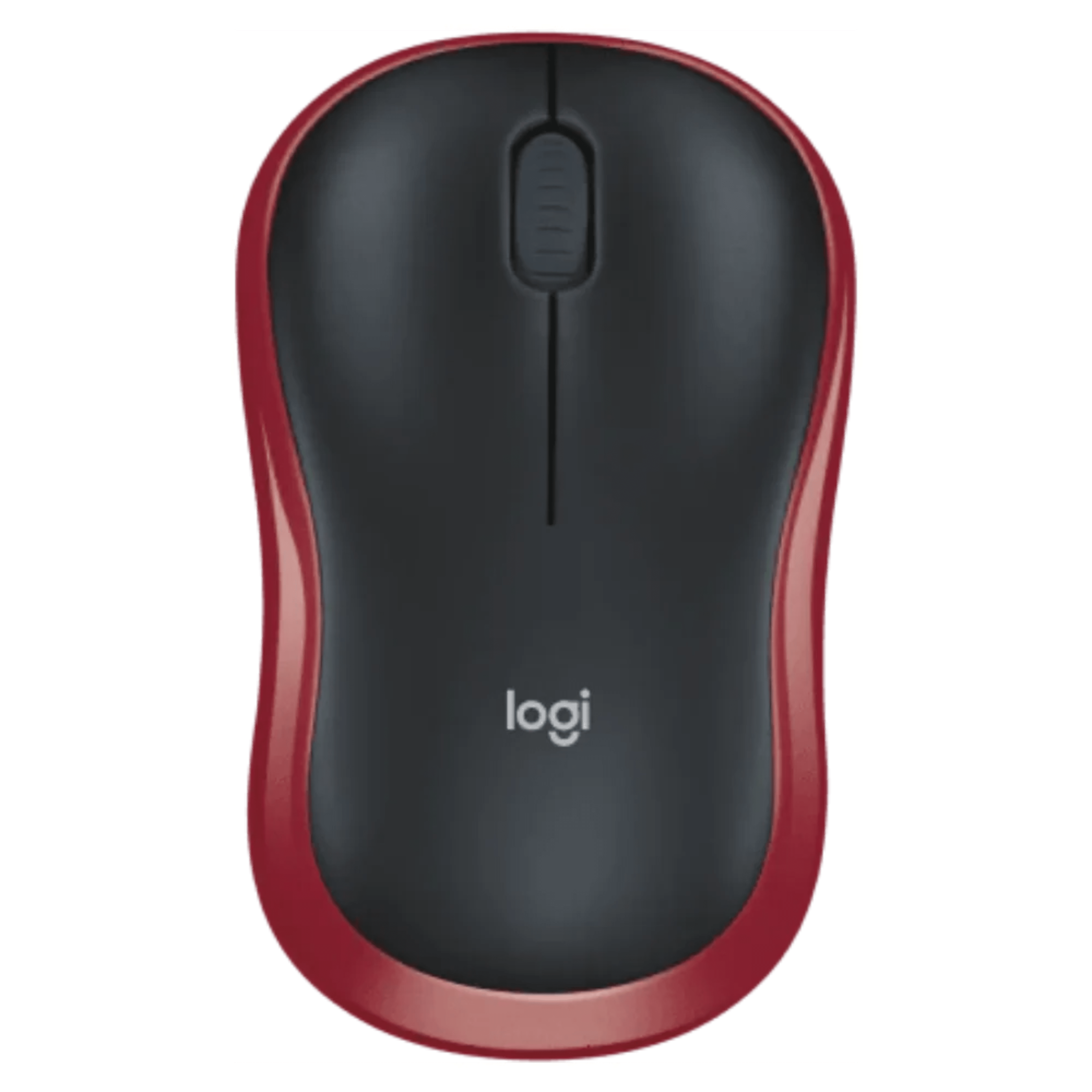 Logitech M185 Wireless Mouse - Red - Main Image