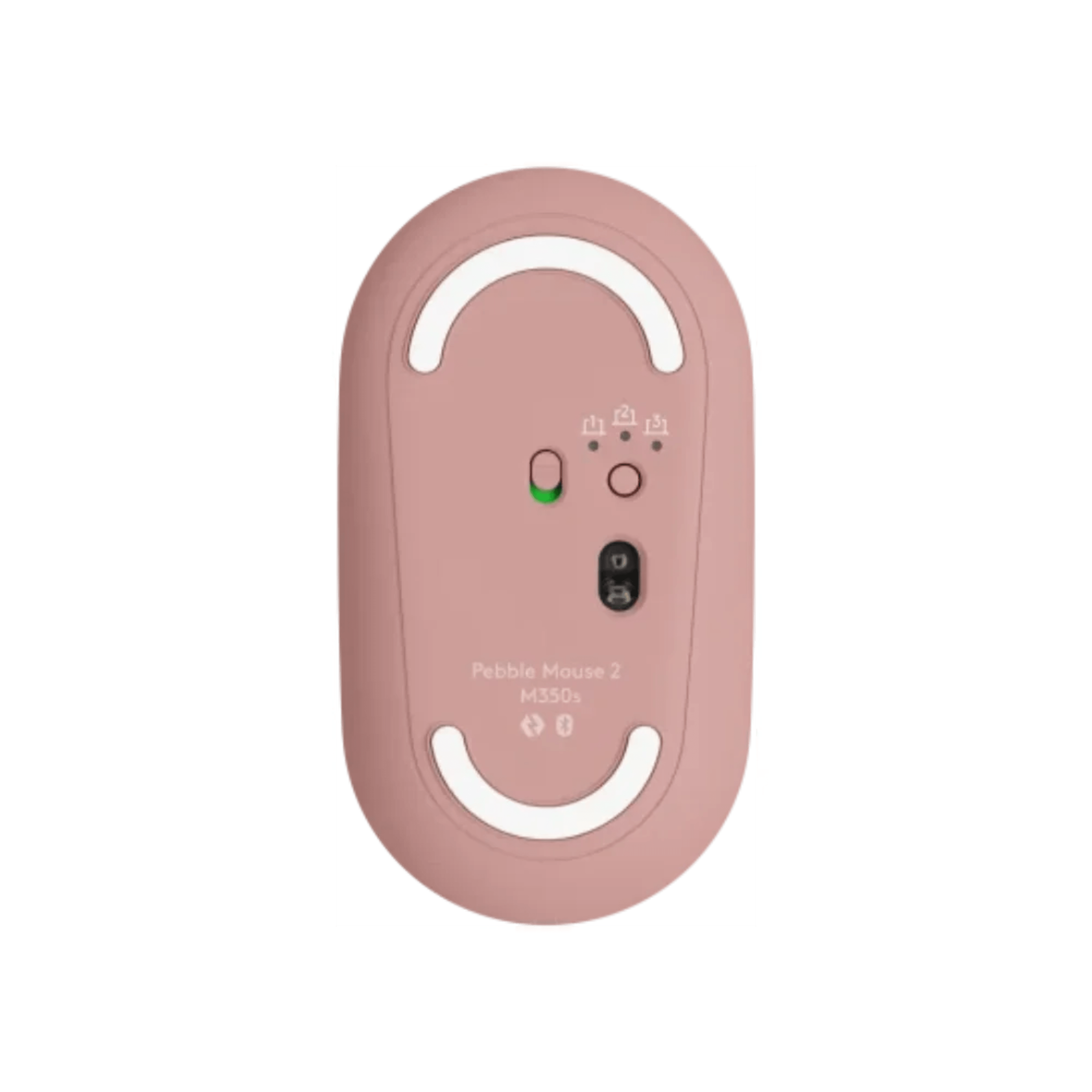 Logitech M350s Bluetooth Multi device Pebble Mouse - Pink 2 Logitech M350s Bluetooth Multi device Pebble Mouse - Pink thumbnail 2