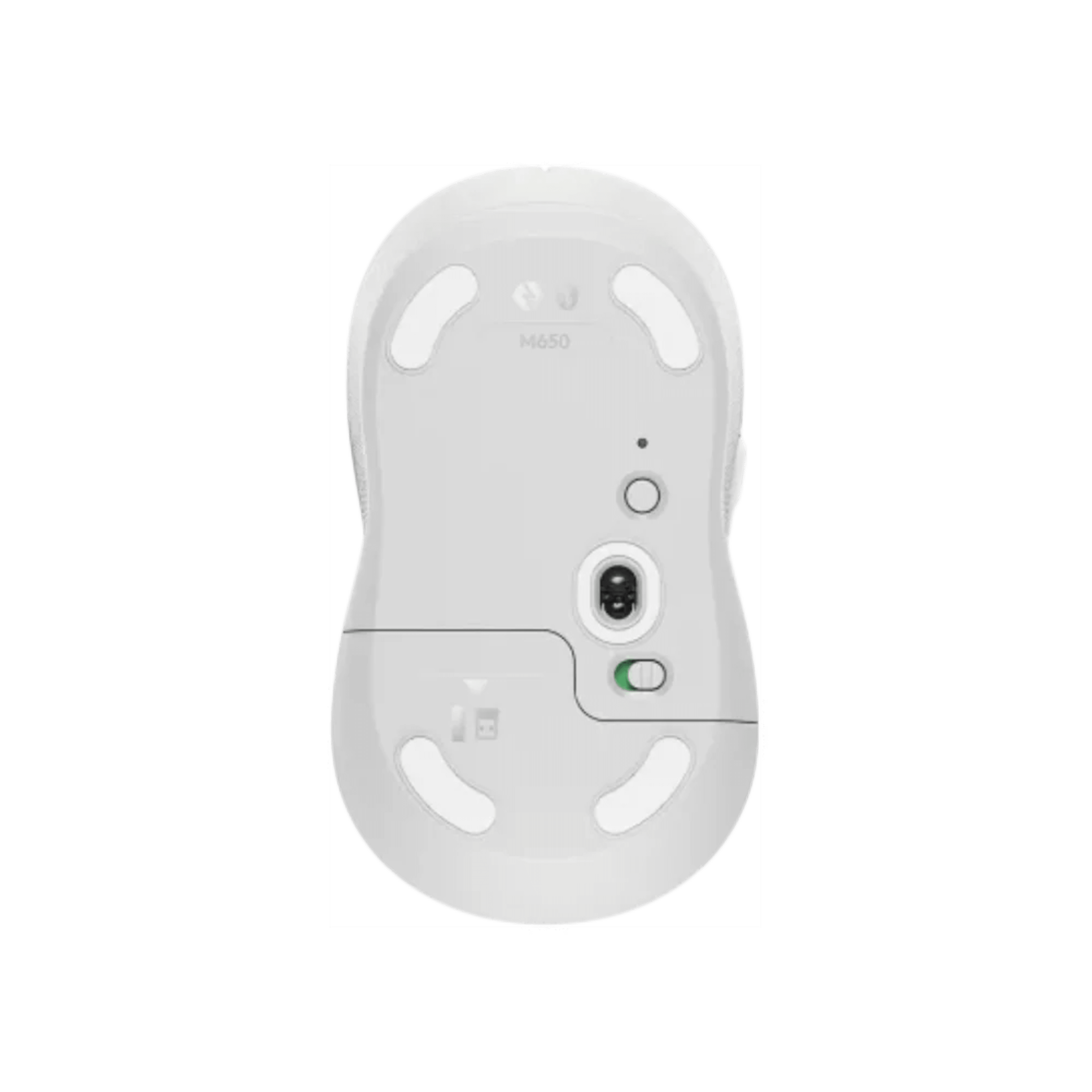 Logitech M650 Signature Wireless Mouse & Bluetooth Mouse - WHITE - Main Image