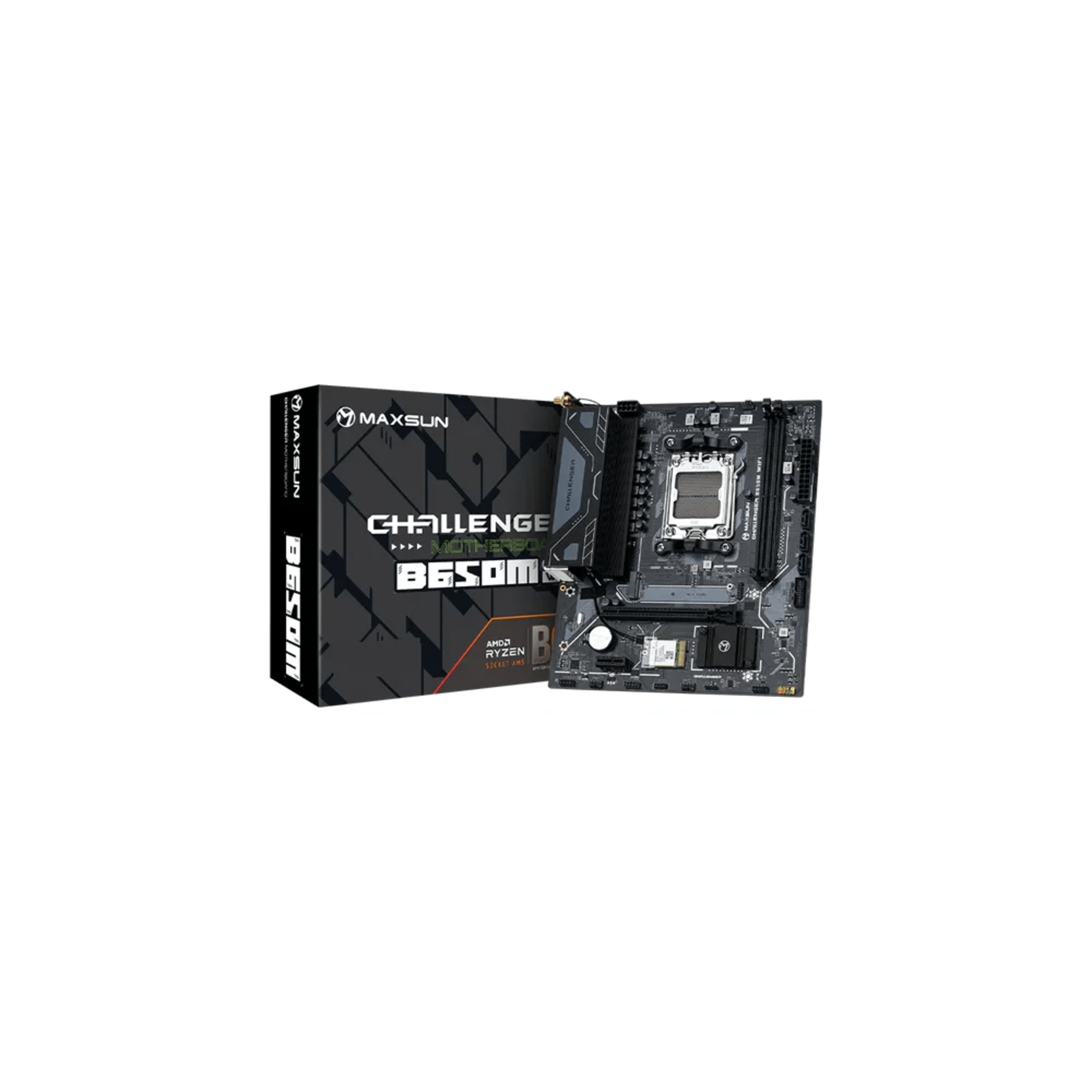 MAXSUN MS CHALLENGER B650M WIFI V2 - Main Image MAXSUN MS CHALLENGER B650M WIFI V2 - Main Image