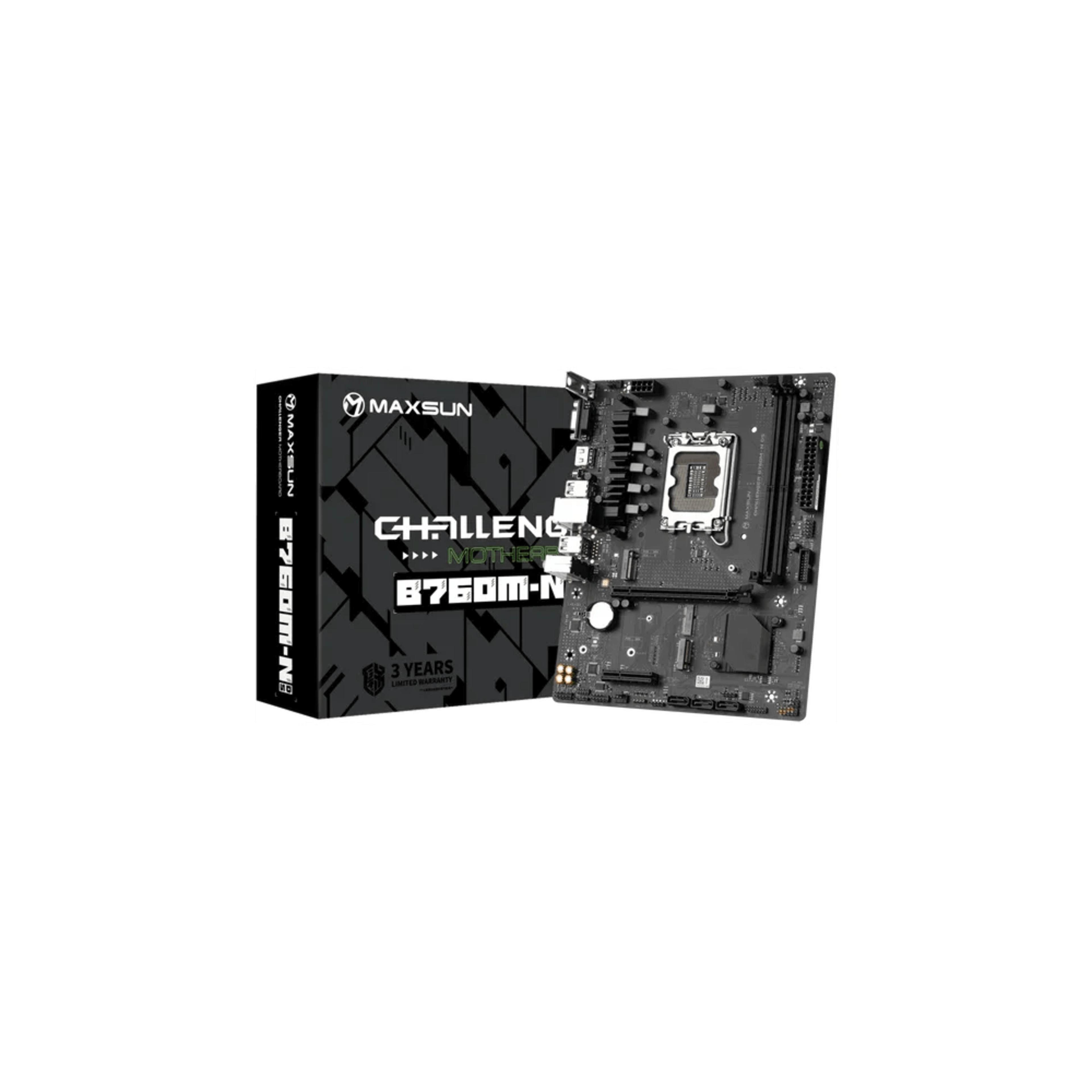 MAXSUN MS CHALLENGER B760M-N D5 V2 - Main Image MAXSUN MS CHALLENGER B760M-N D5 V2 - Main Image