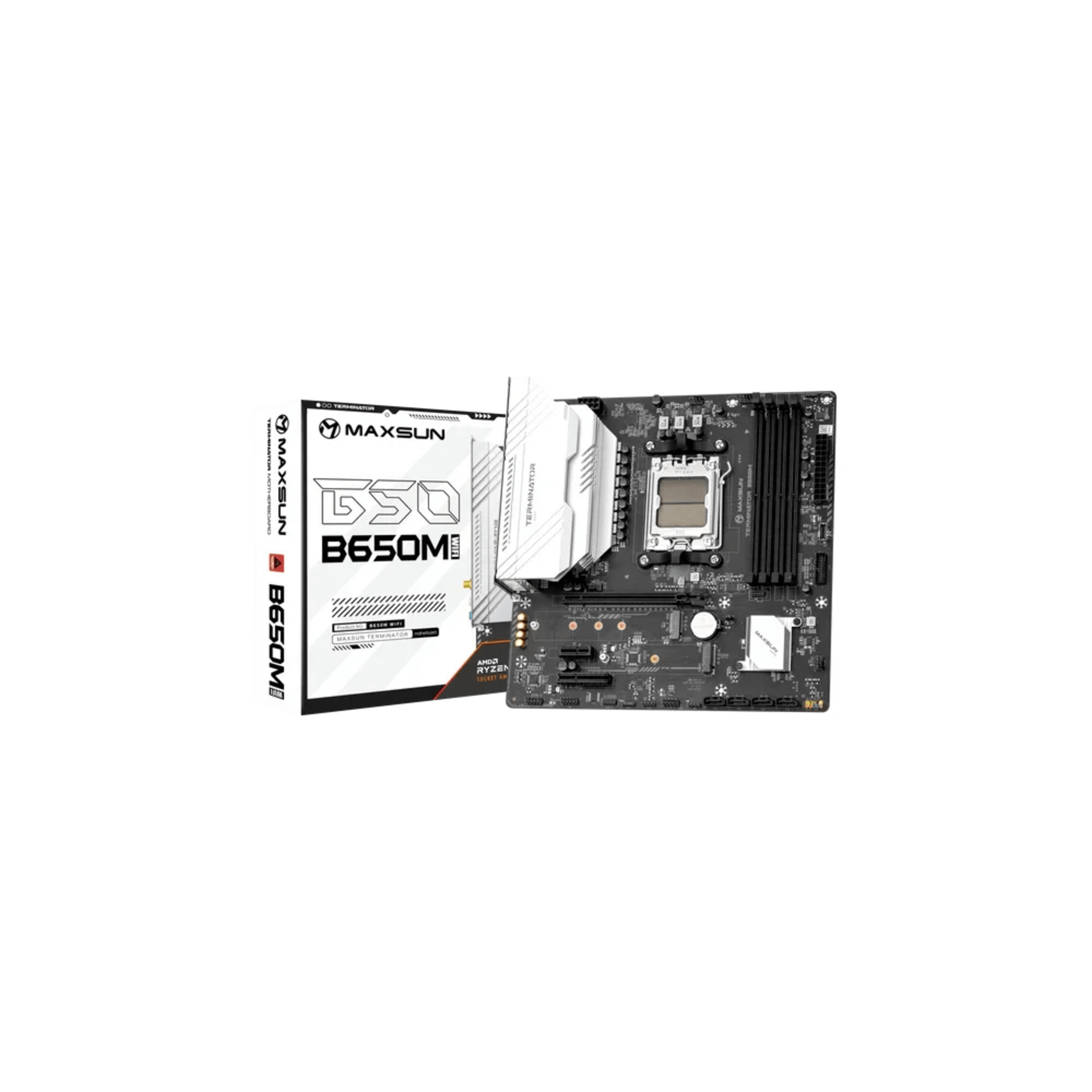 MAXSUN MS TERMINATOR B650M WIFI6 - Main Image MAXSUN MS TERMINATOR B650M WIFI6 - Main Image
