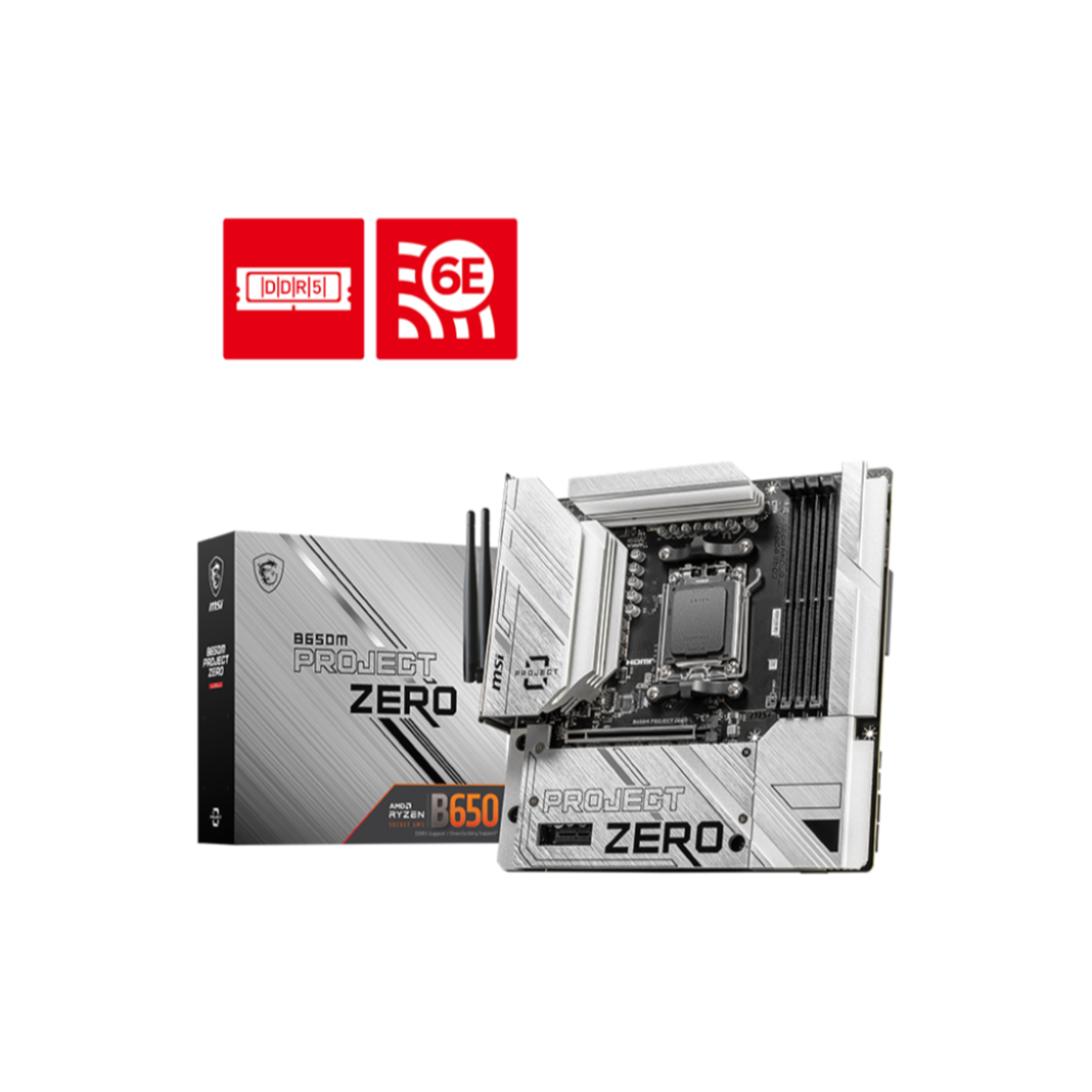MSI B650M PROJECT ZERO 5 MSI B650M PROJECT ZERO thumbnail 5