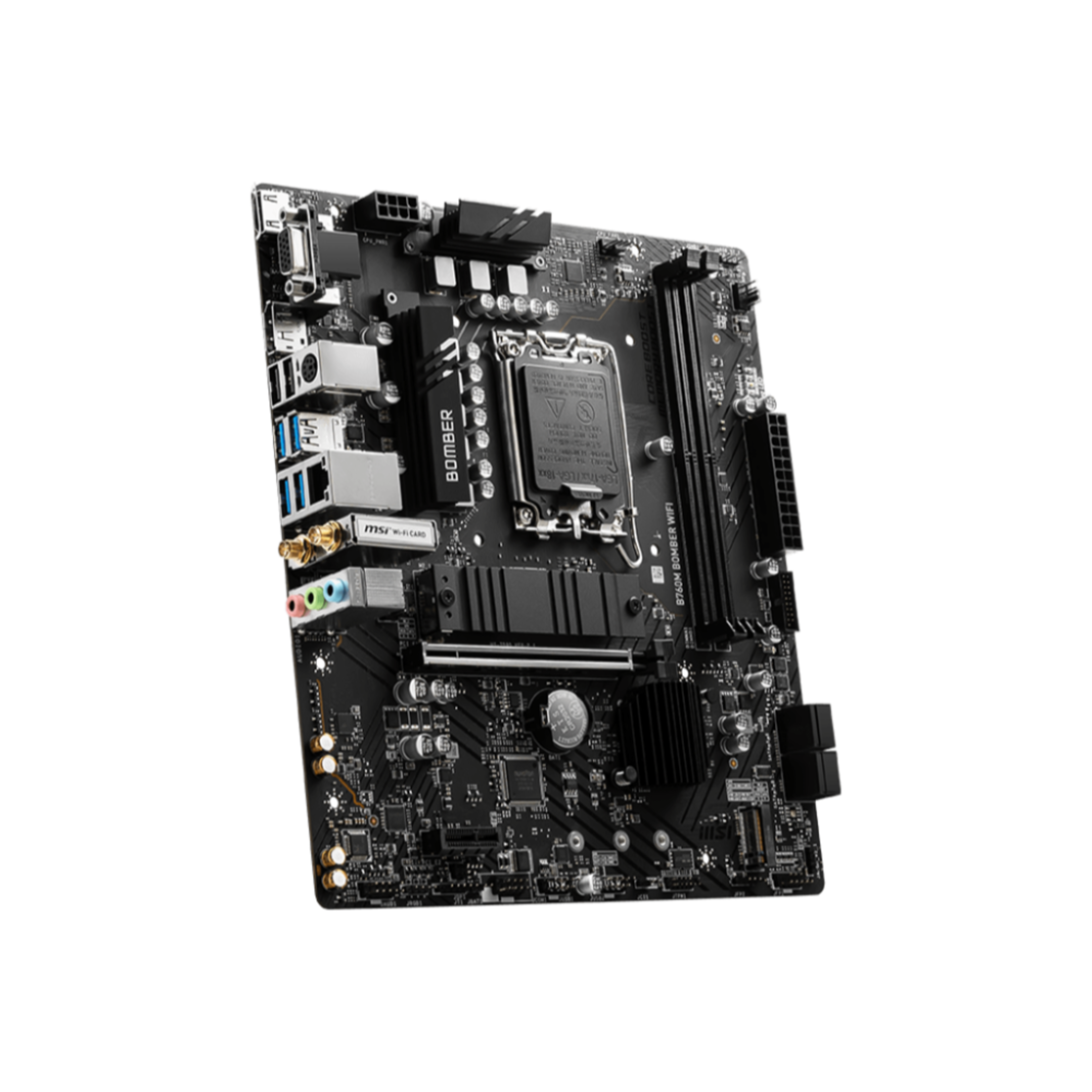 MSI B760M BOMBER WIFI 2 MSI B760M BOMBER WIFI thumbnail 2