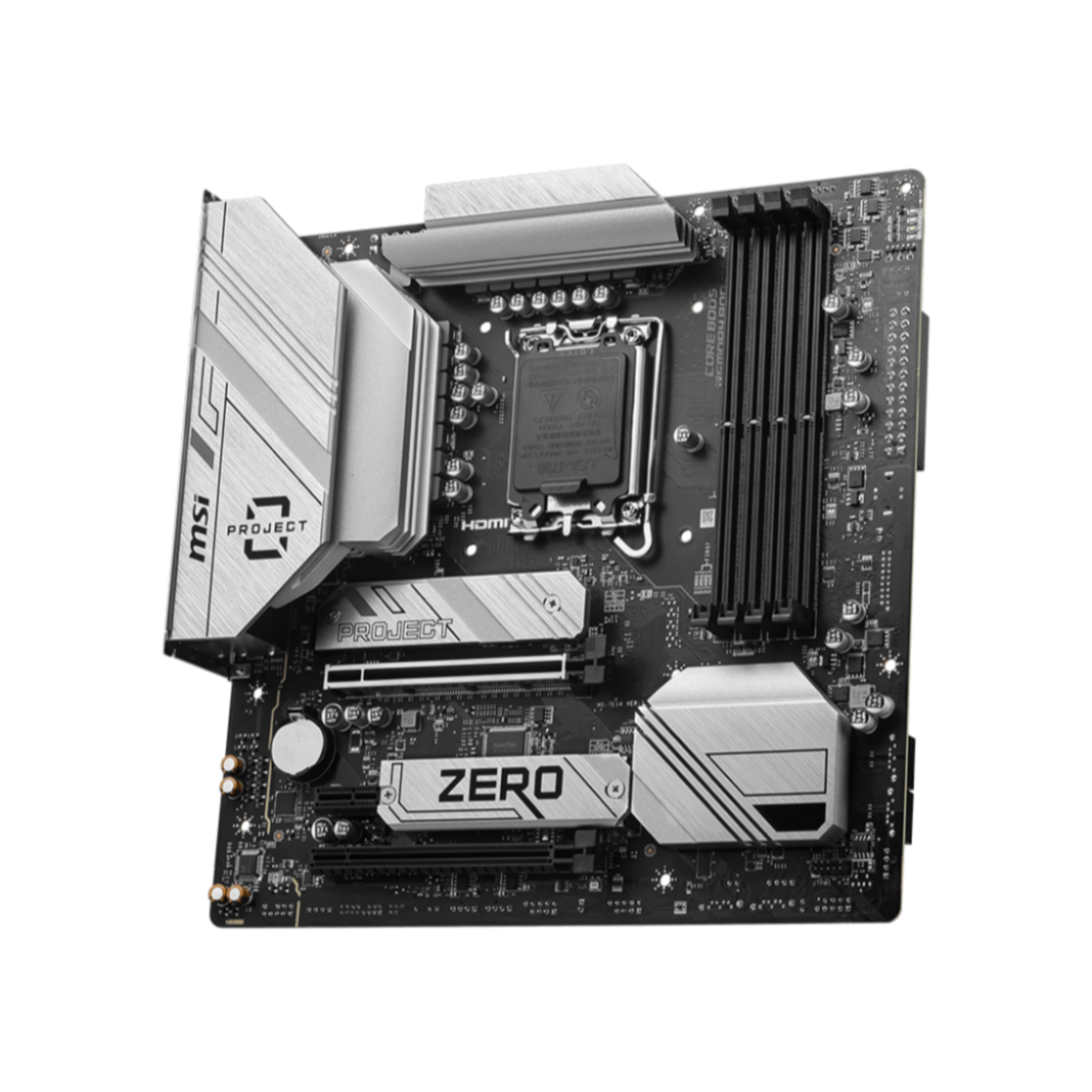 MSI B760M PROJECT ZERO 4 MSI B760M PROJECT ZERO thumbnail 4