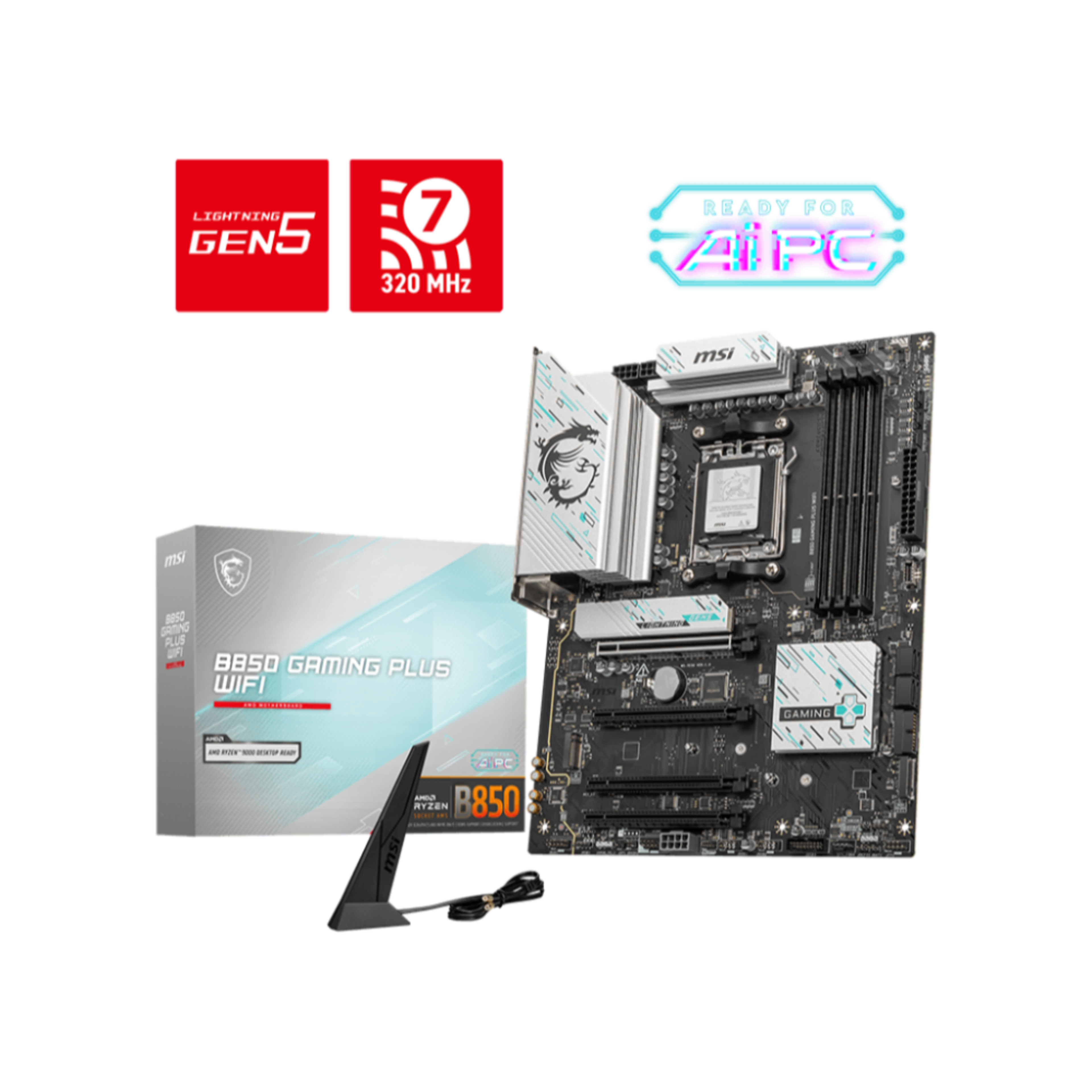 MSI B860 GAMING PLUS WIFI 5 MSI B860 GAMING PLUS WIFI thumbnail 5
