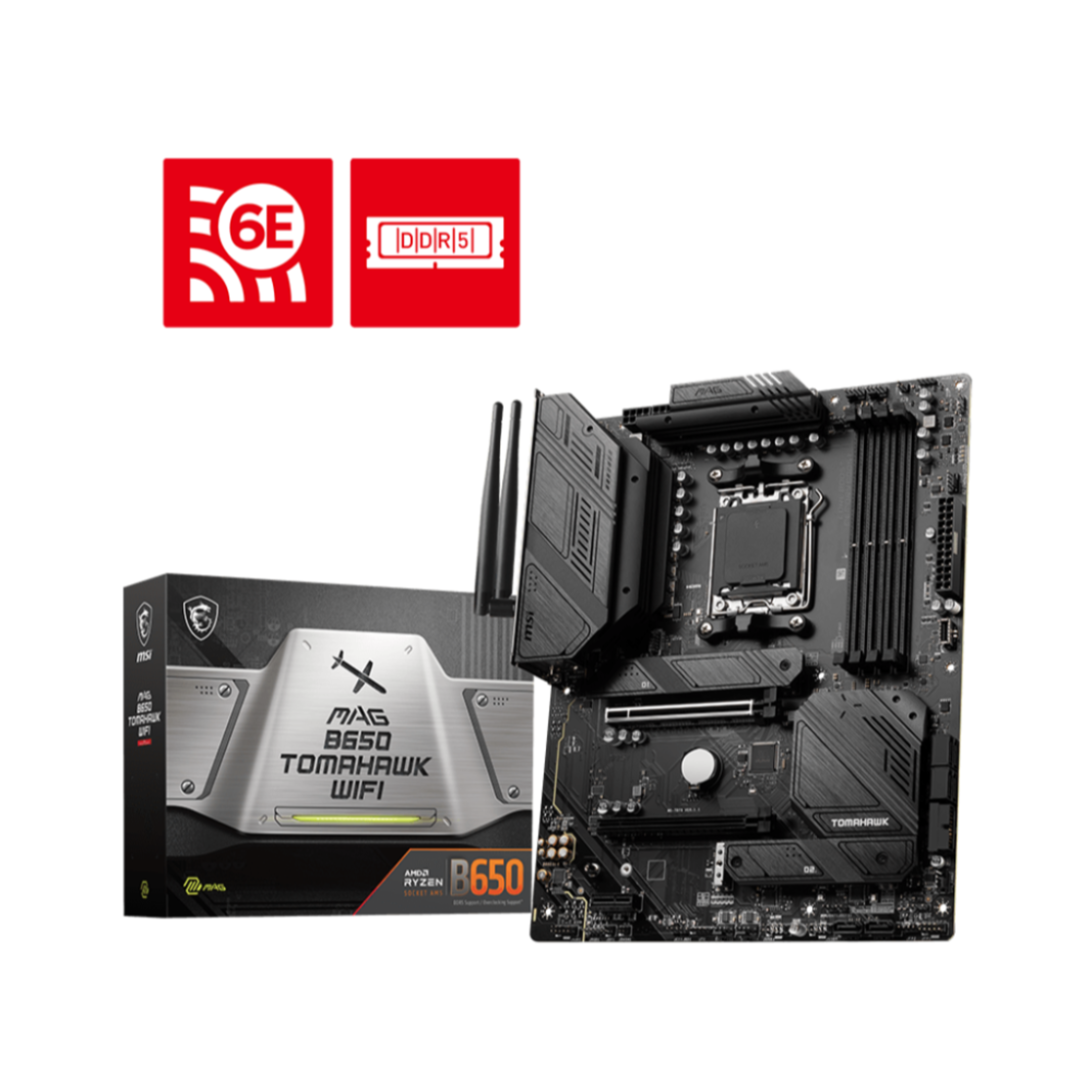 MSI MAG B650 TOMOHAWK WIFI 5 MSI MAG B650 TOMOHAWK WIFI thumbnail 5