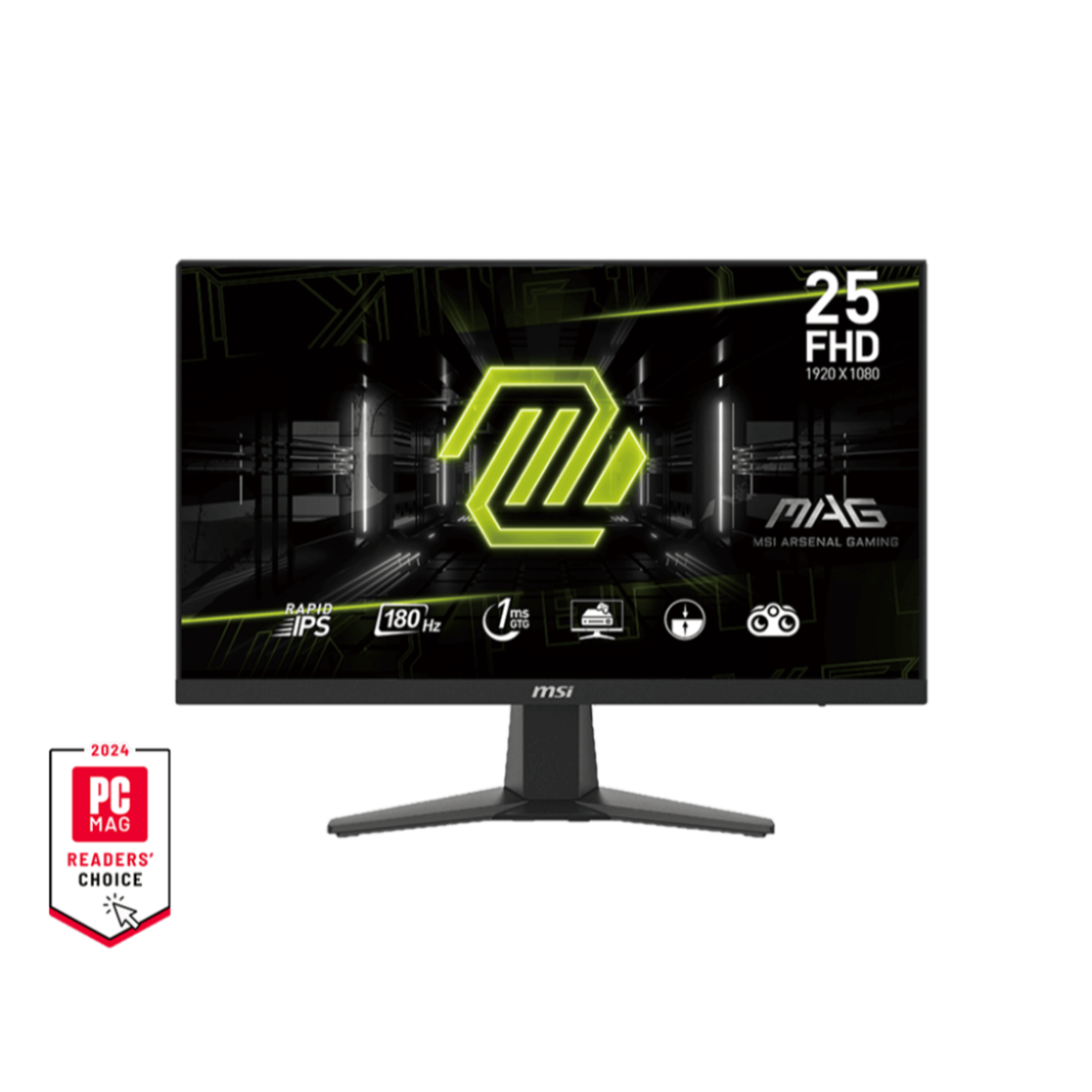 MSI MAG G256F (IPS Panel, Res: 1920x1080, 180Hz, 1ms GTG, AMD free Sync) 5 MSI MAG G256F (IPS Panel, Res: 1920x1080, 180Hz, 1ms GTG, AMD free Sync) thumbnail 5