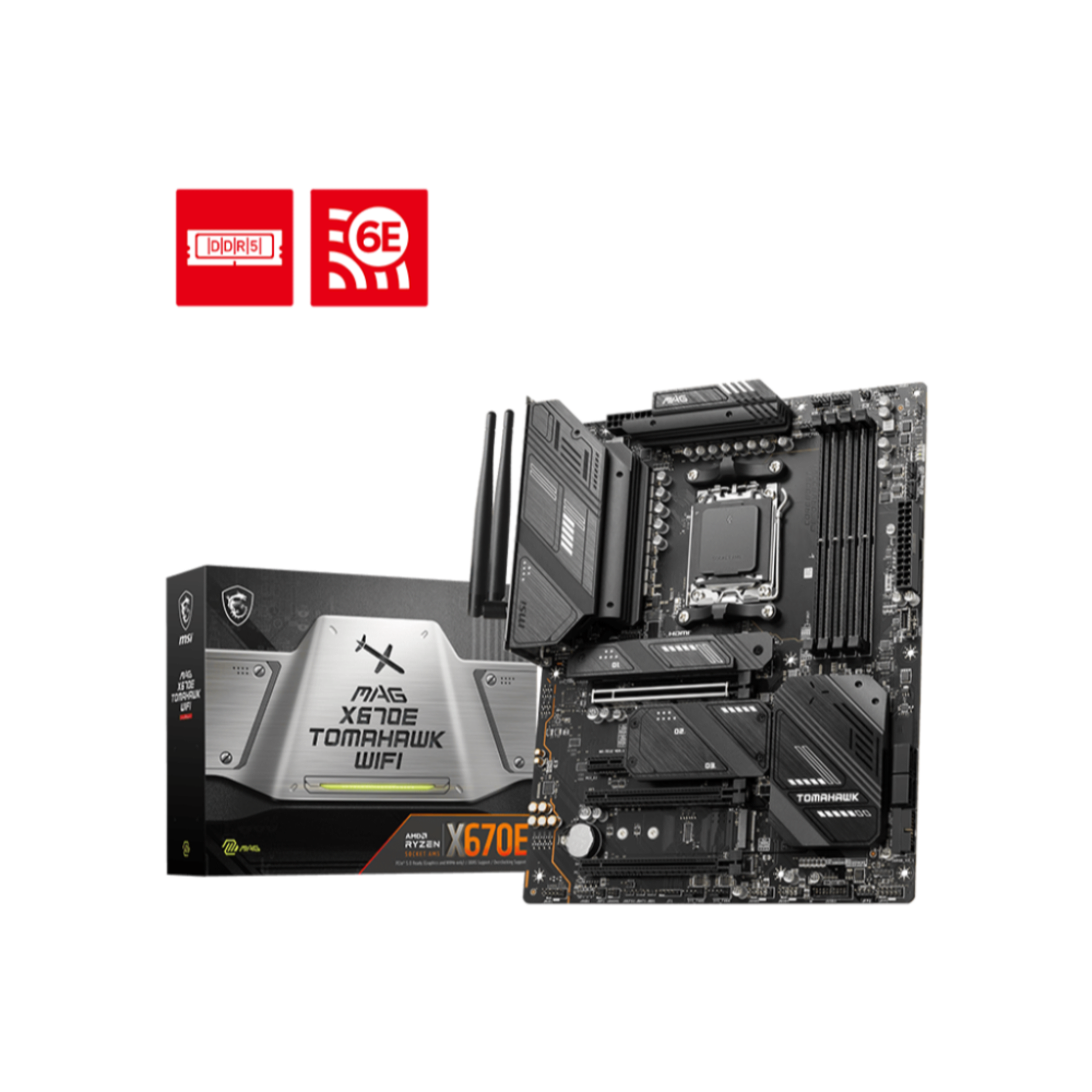 MSI MAG X670E TOMOHAWK WIFI 5 MSI MAG X670E TOMOHAWK WIFI thumbnail 5