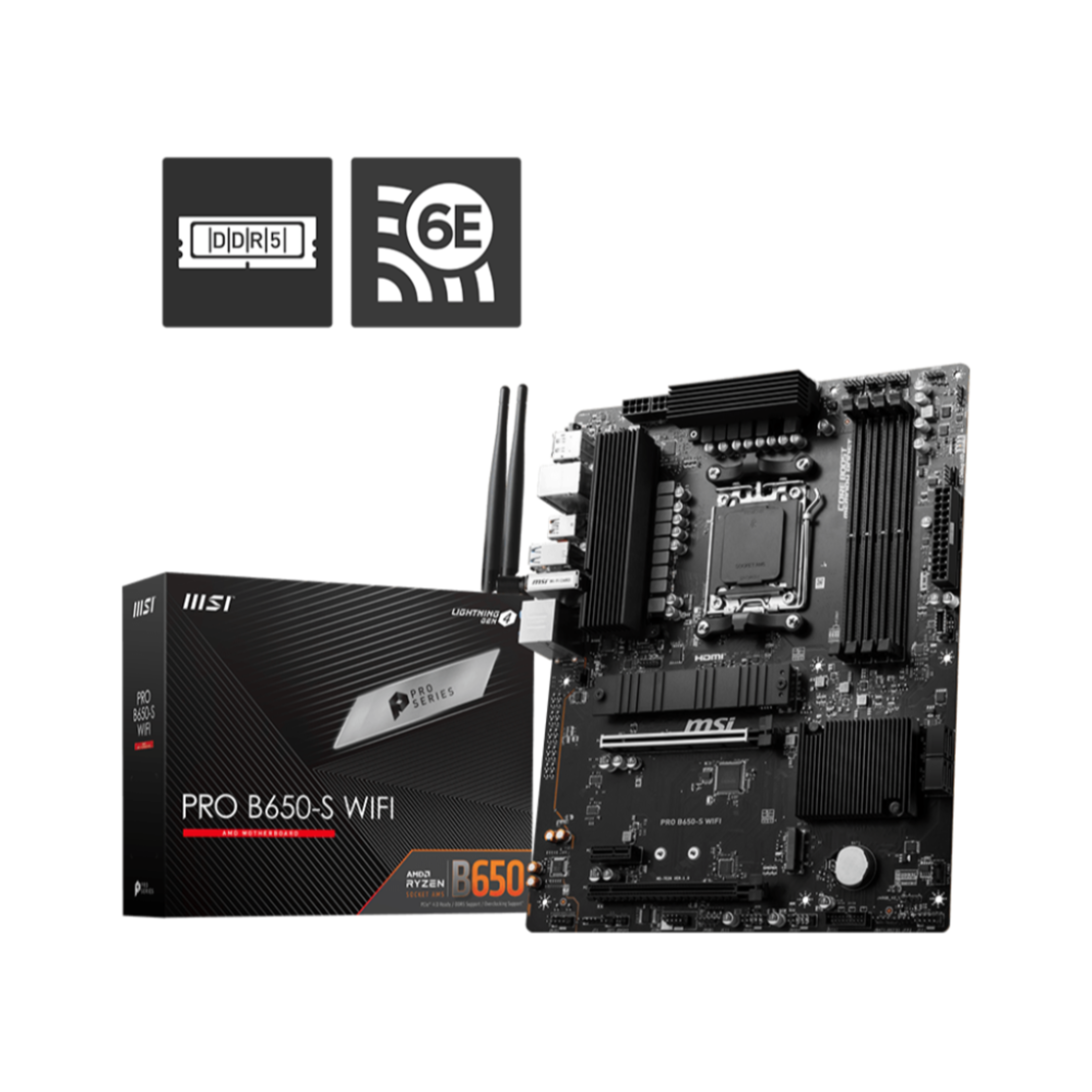 MSI PRO B650-S WIFI 5 MSI PRO B650-S WIFI thumbnail 5