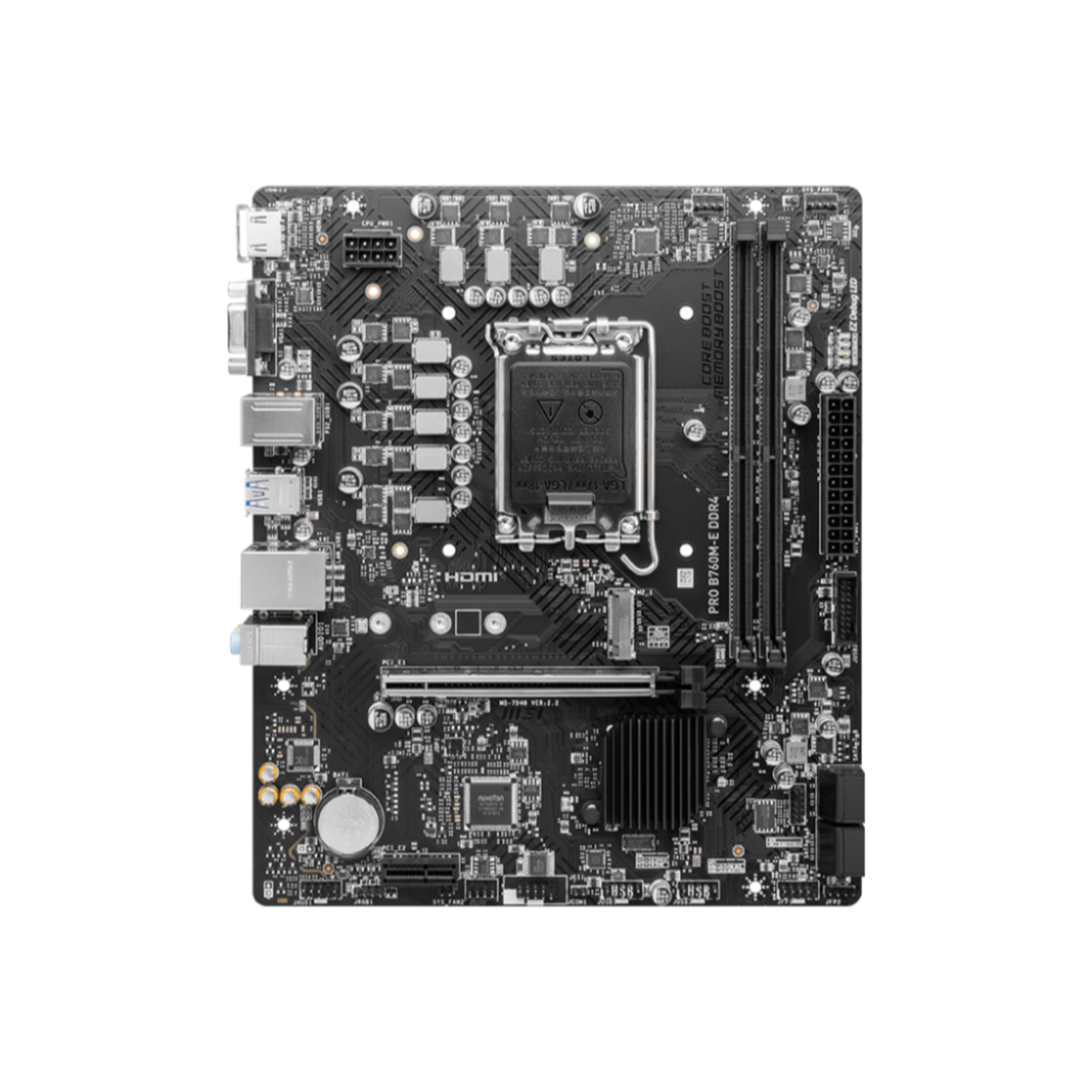 MSI PRO B760M-E D4 4 MSI PRO B760M-E D4 thumbnail 4