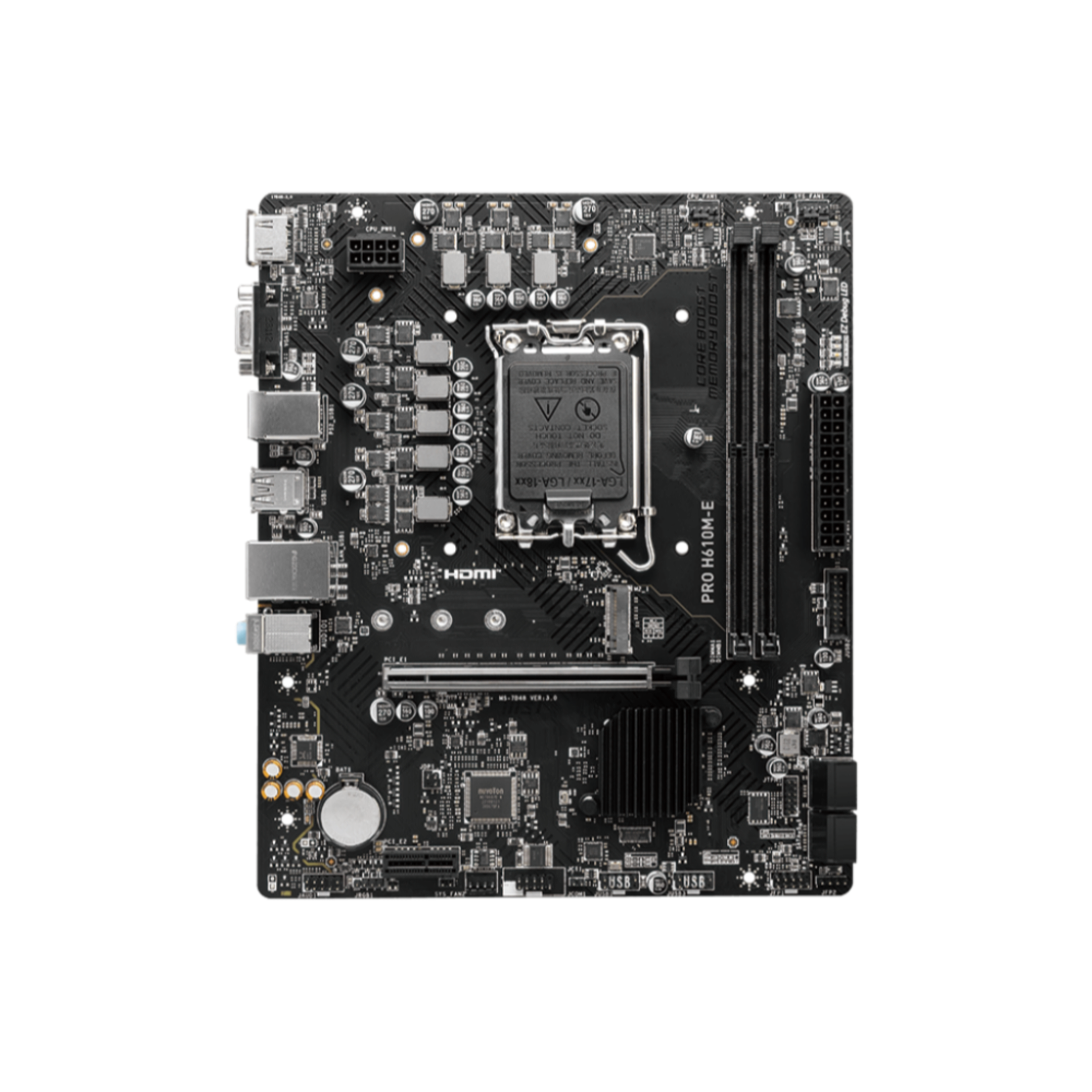 MSI PRO H610M-E D5 4 MSI PRO H610M-E D5 thumbnail 4