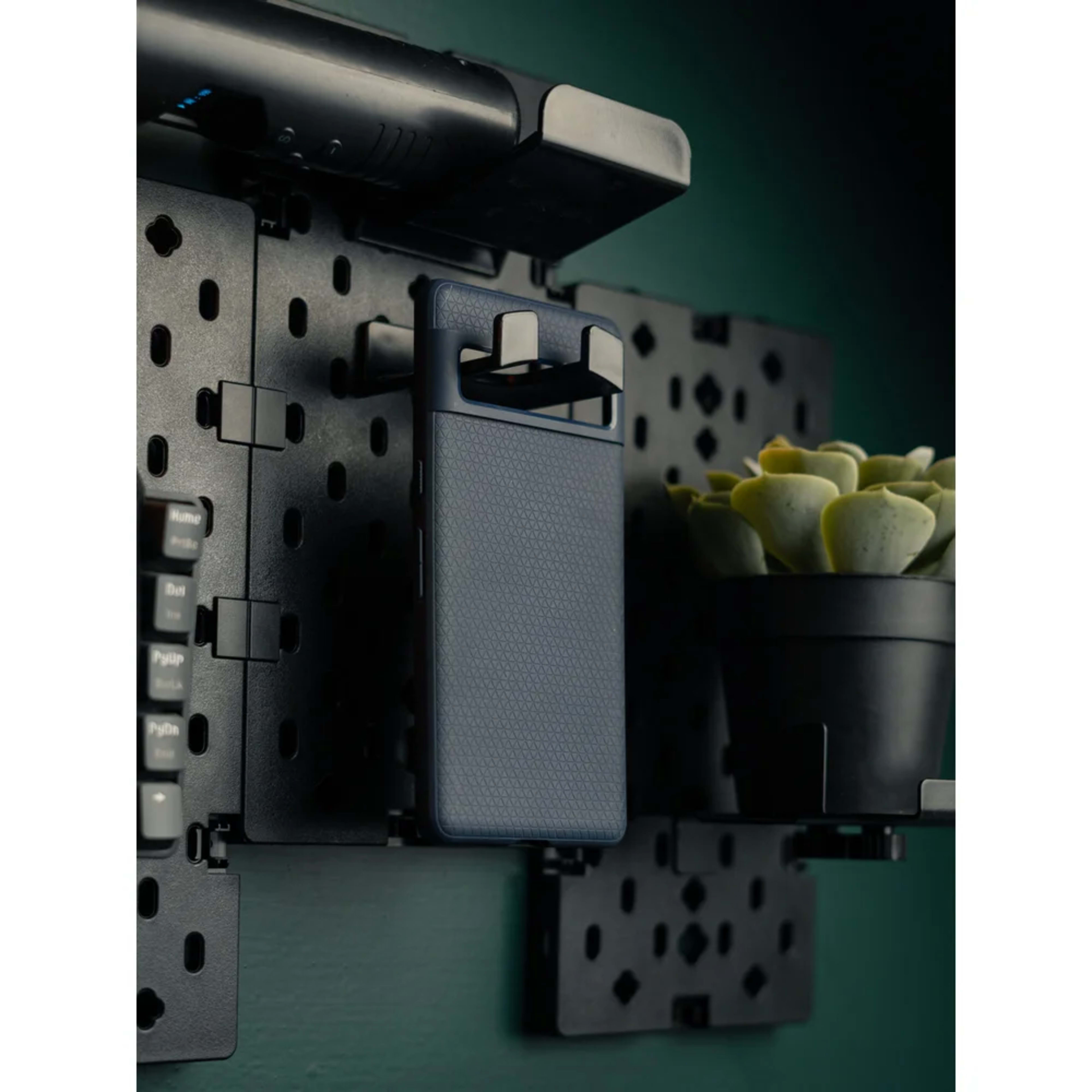 MXG PB-07 Wall Mounted Modular Gaming 7Pcs Pegboards Black - Main Image MXG PB-07 Wall Mounted Modular Gaming 7Pcs Pegboards Black - Main Image