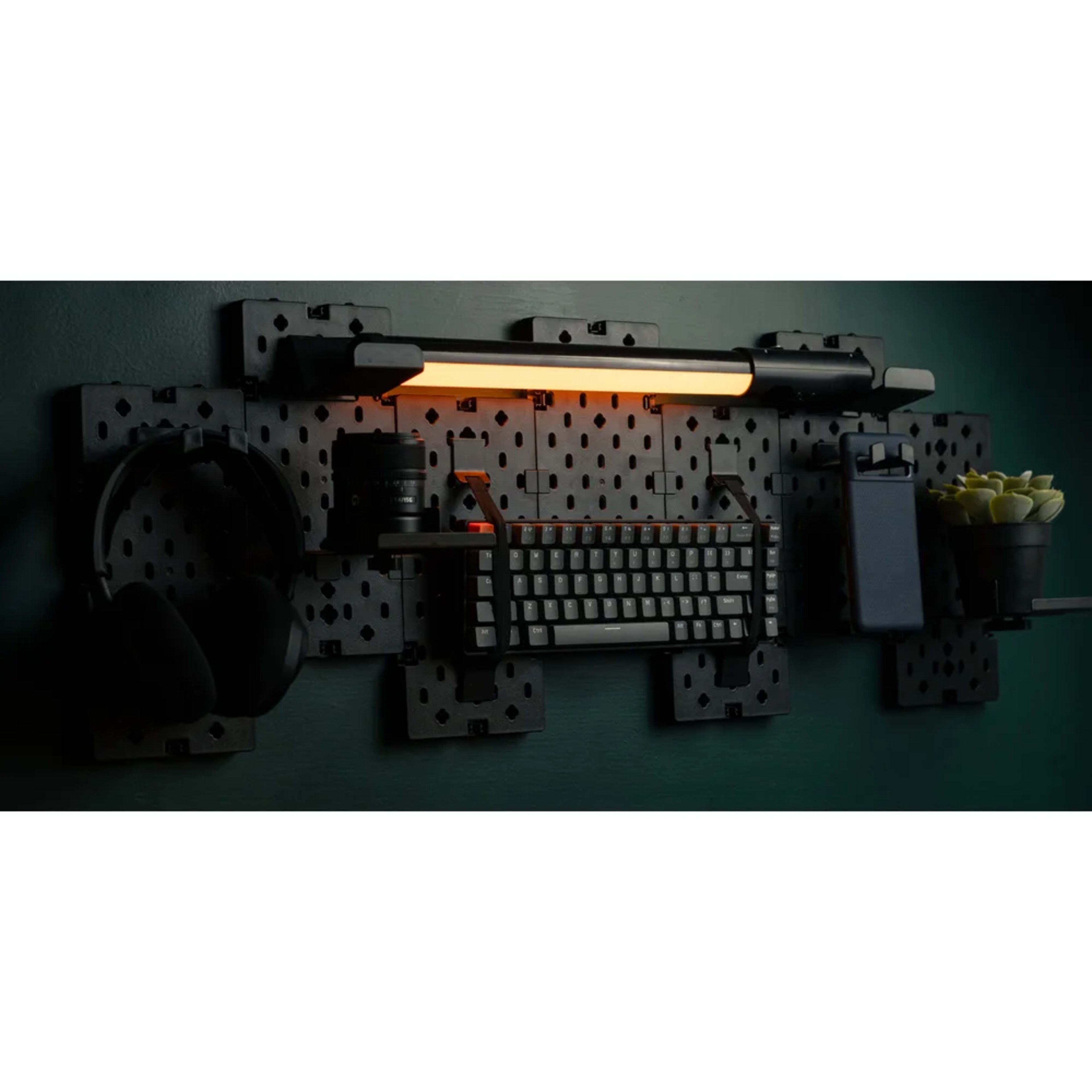 MXG PB-07 Wall Mounted Modular Gaming 7Pcs Pegboards Black 6 MXG PB-07 Wall Mounted Modular Gaming 7Pcs Pegboards Black thumbnail 6