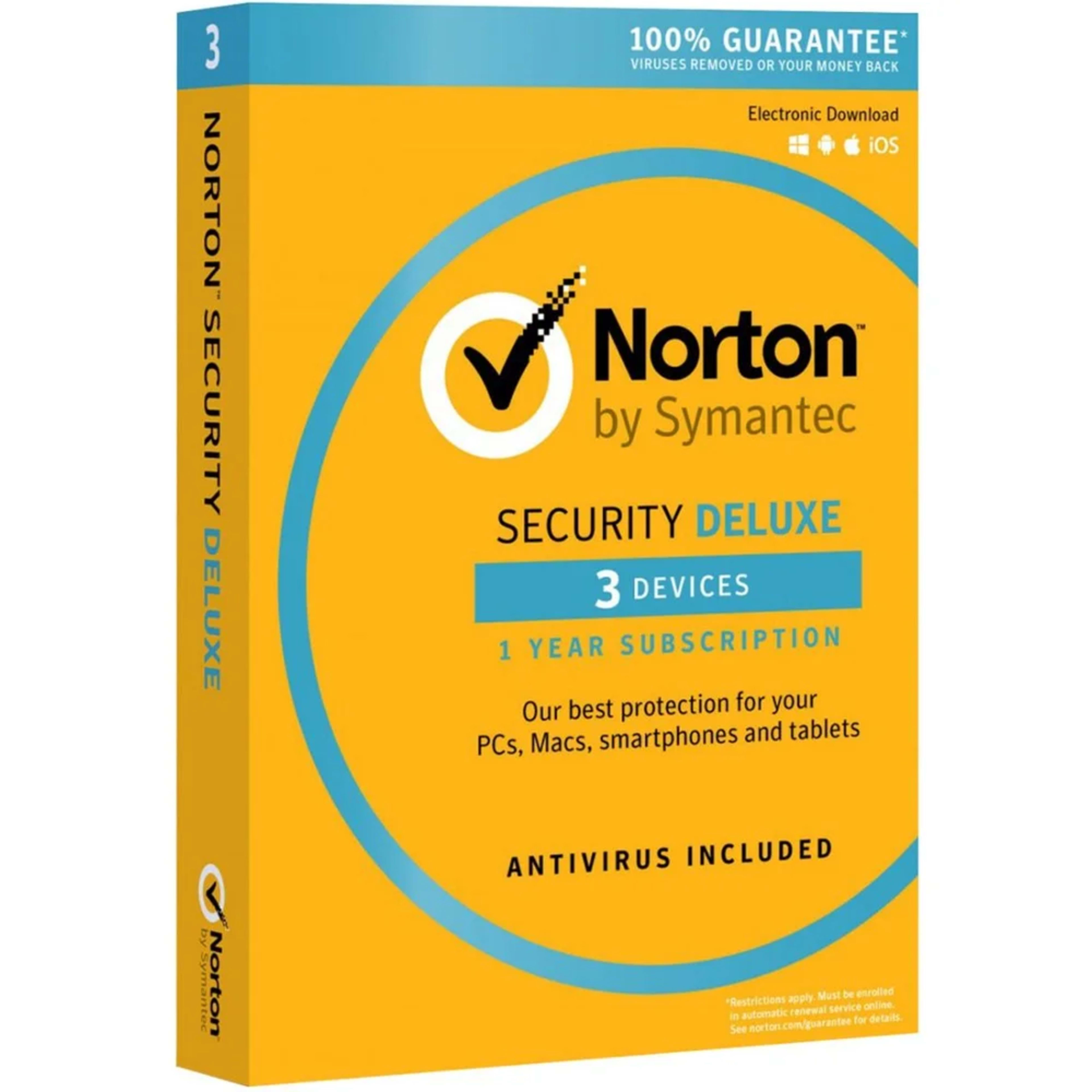 NORTON Security Delux 3 Devices - 1 Year License (S895882-1) - Main Image NORTON Security Delux 3 Devices - 1 Year License (S895882-1) - Main Image