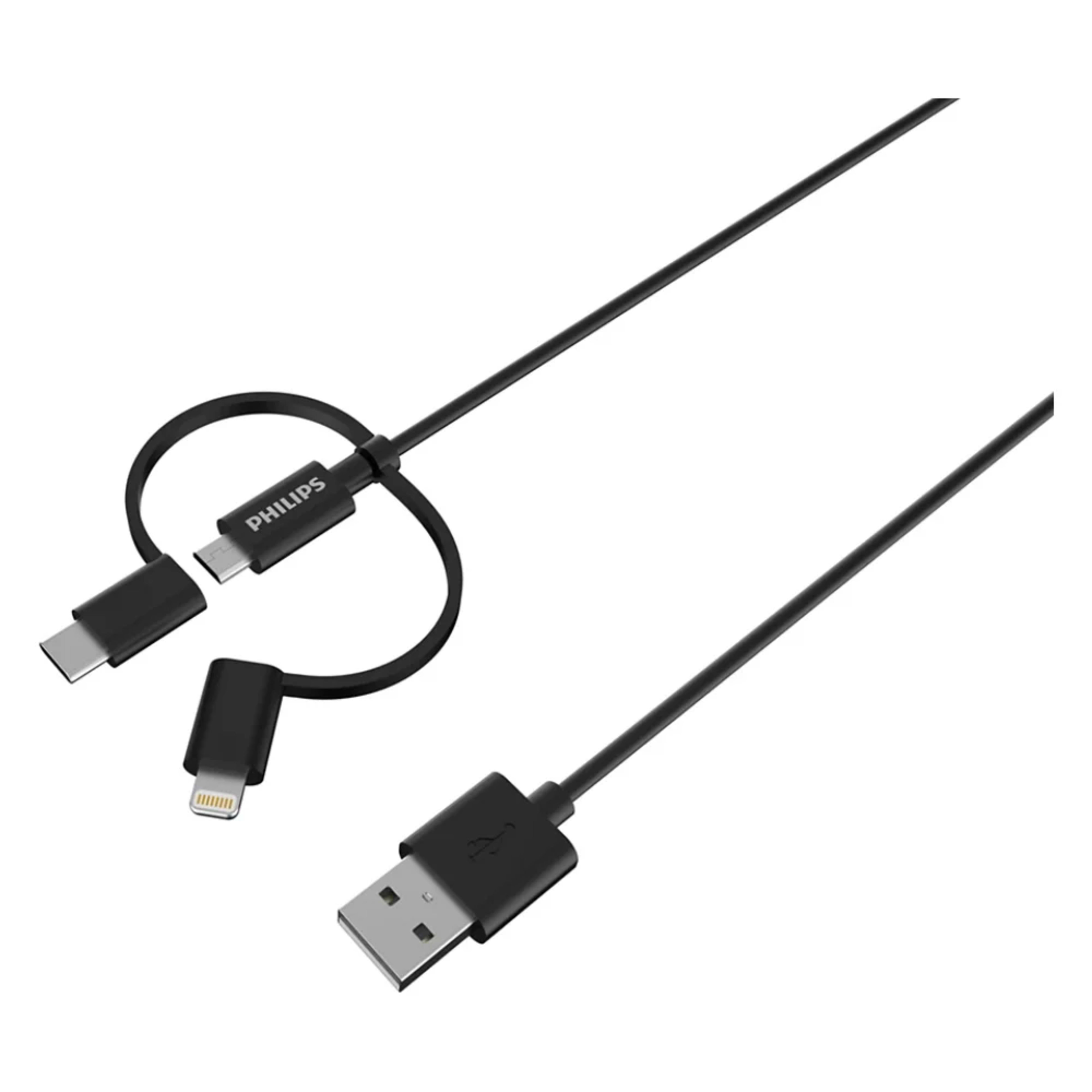 PHILIPS DURABLE 3-in-1 CHARGEABLE CABLE thumbnail 2