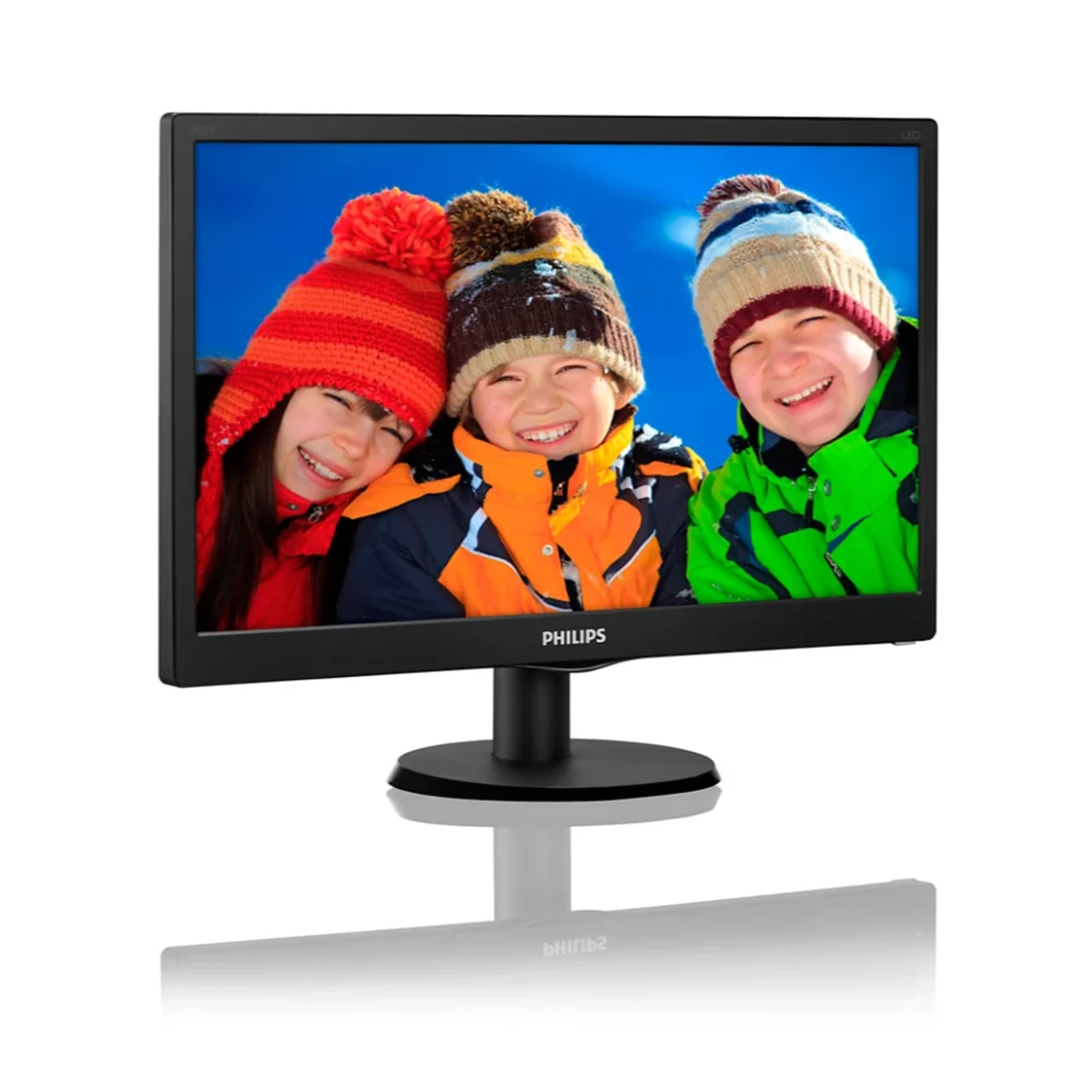 PHILIPS LED IMAGES IN VIVID COLOR 19.5" 203V5LHSB2 - Main Image PHILIPS LED IMAGES IN VIVID COLOR 19.5" 203V5LHSB2 - Main Image