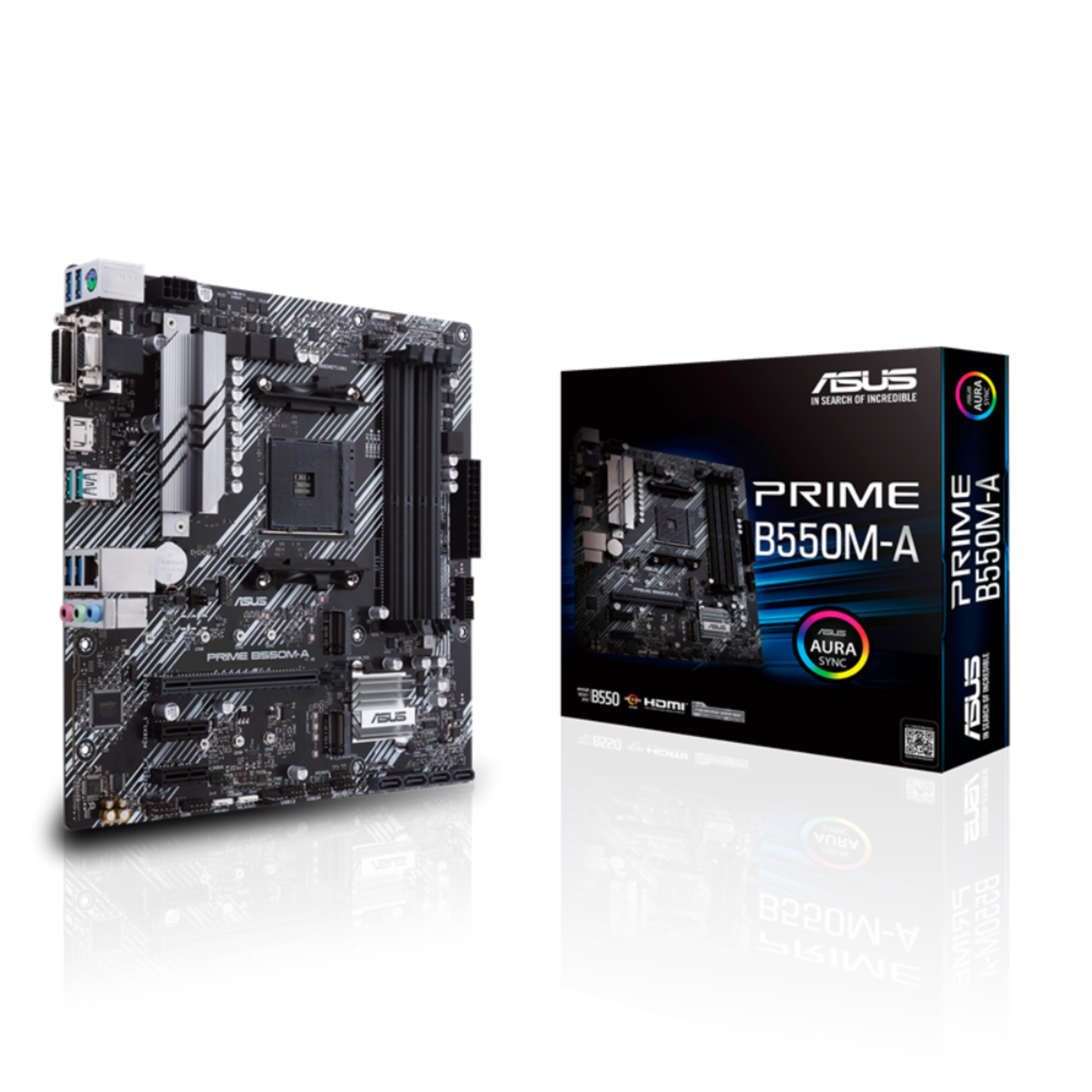 ASUS PRIME B550M-A D4 - Main Image ASUS PRIME B550M-A D4 - Main Image