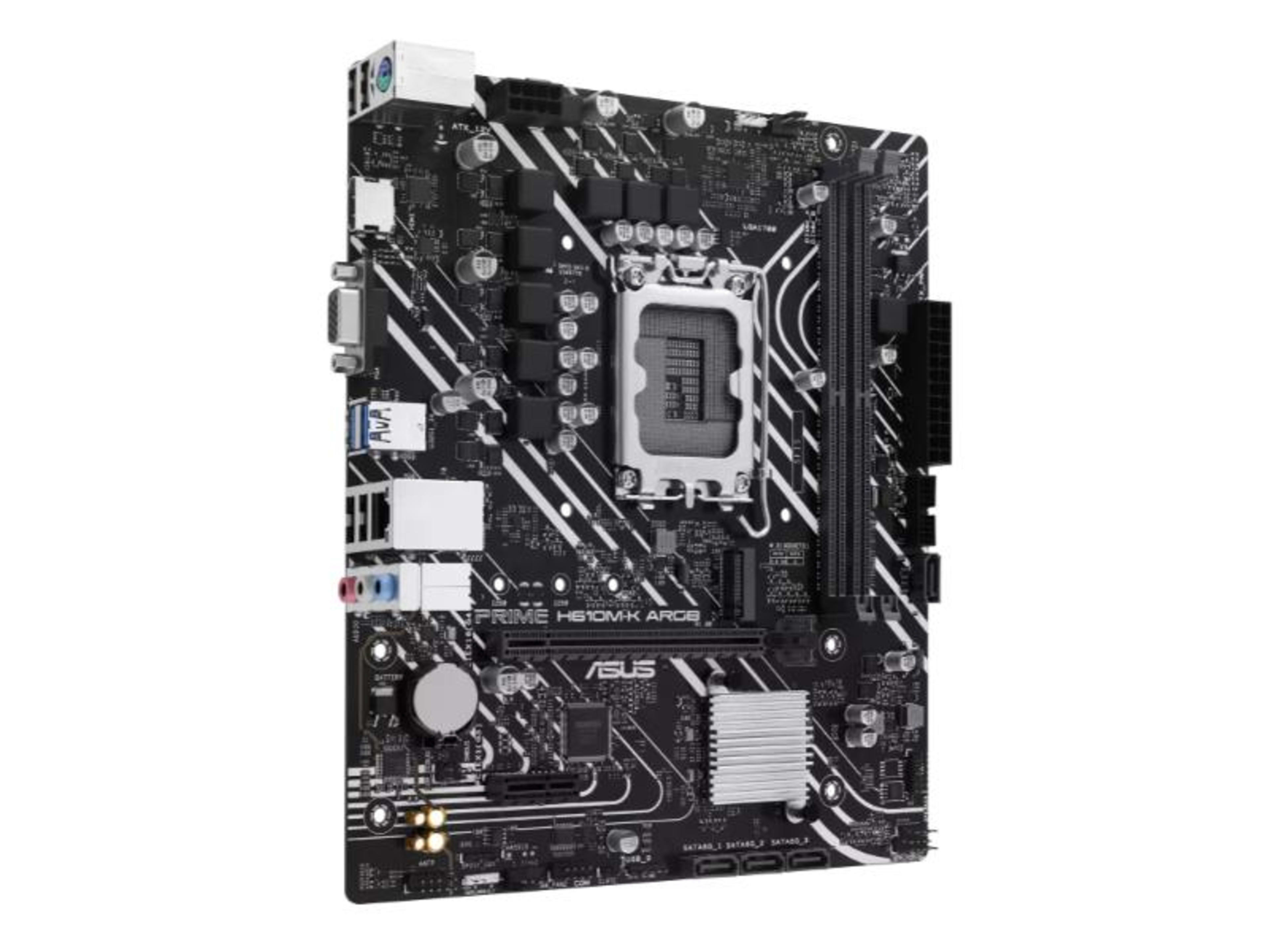 ASUS PRIME H610M-K ARGB D5 - Main Image ASUS PRIME H610M-K ARGB D5 - Main Image