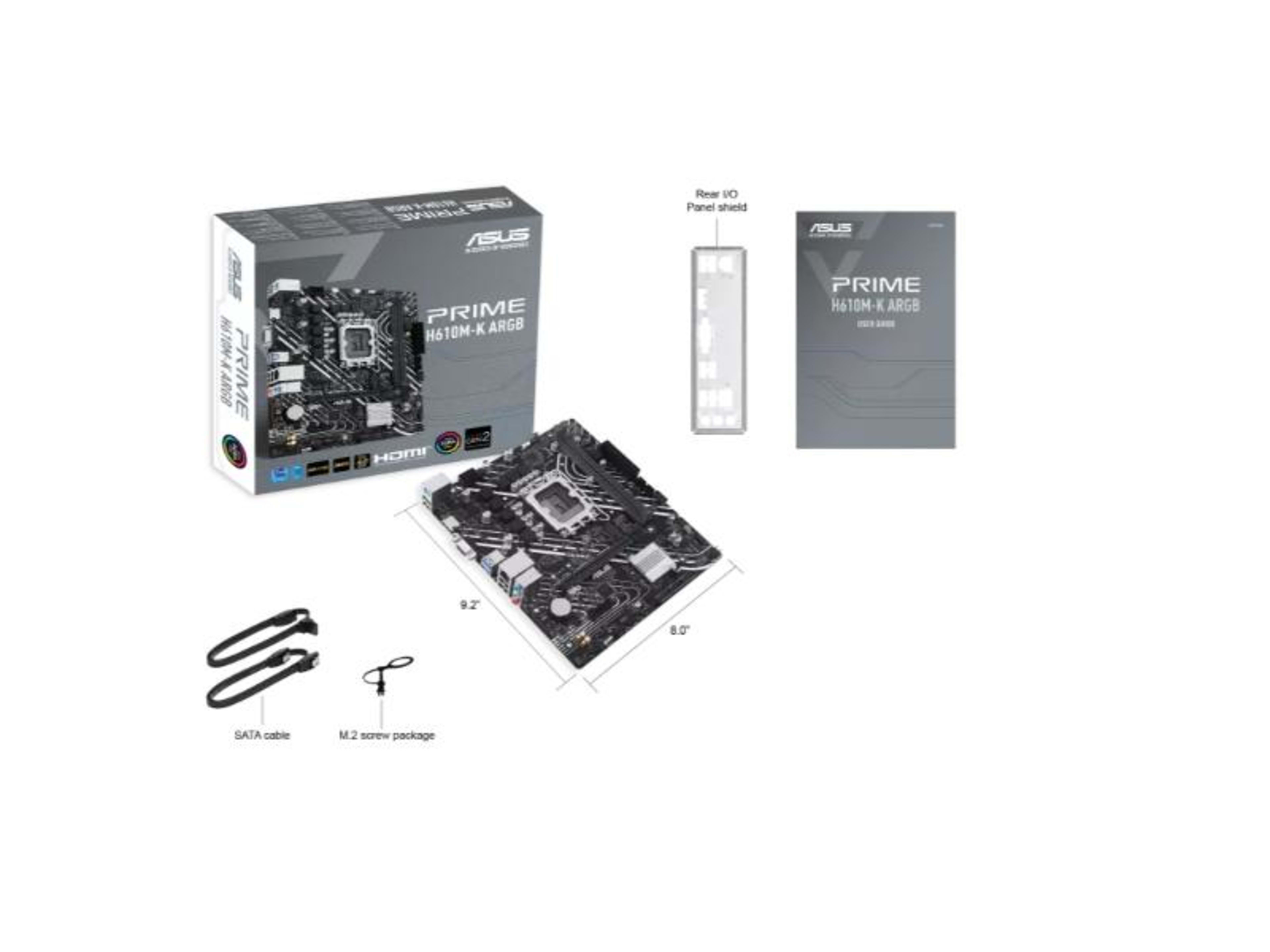 ASUS PRIME H610M-K ARGB D5 3 ASUS PRIME H610M-K ARGB D5 thumbnail 3