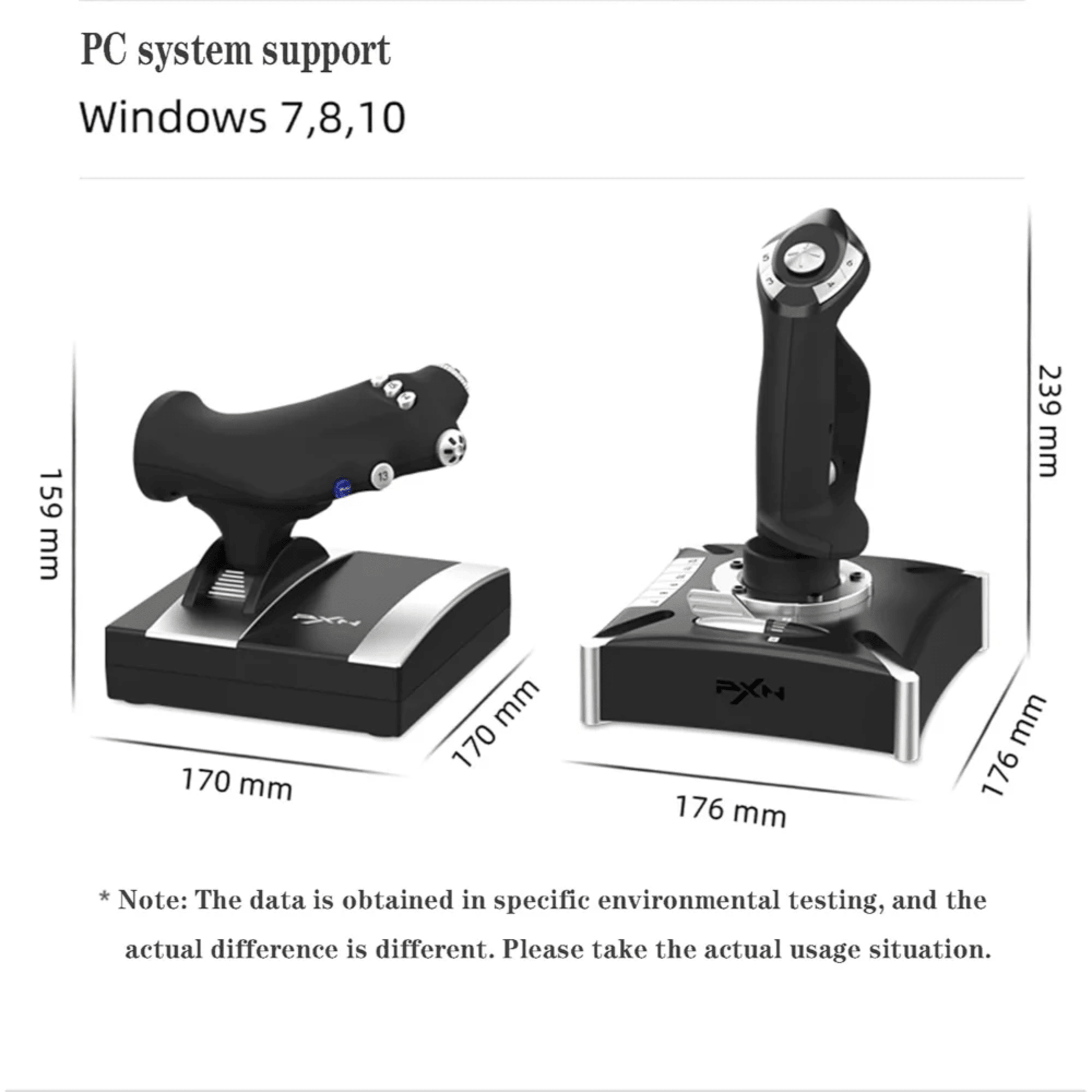 PXN-2119 PRO Flight Stick 6 PXN-2119 PRO Flight Stick thumbnail 6