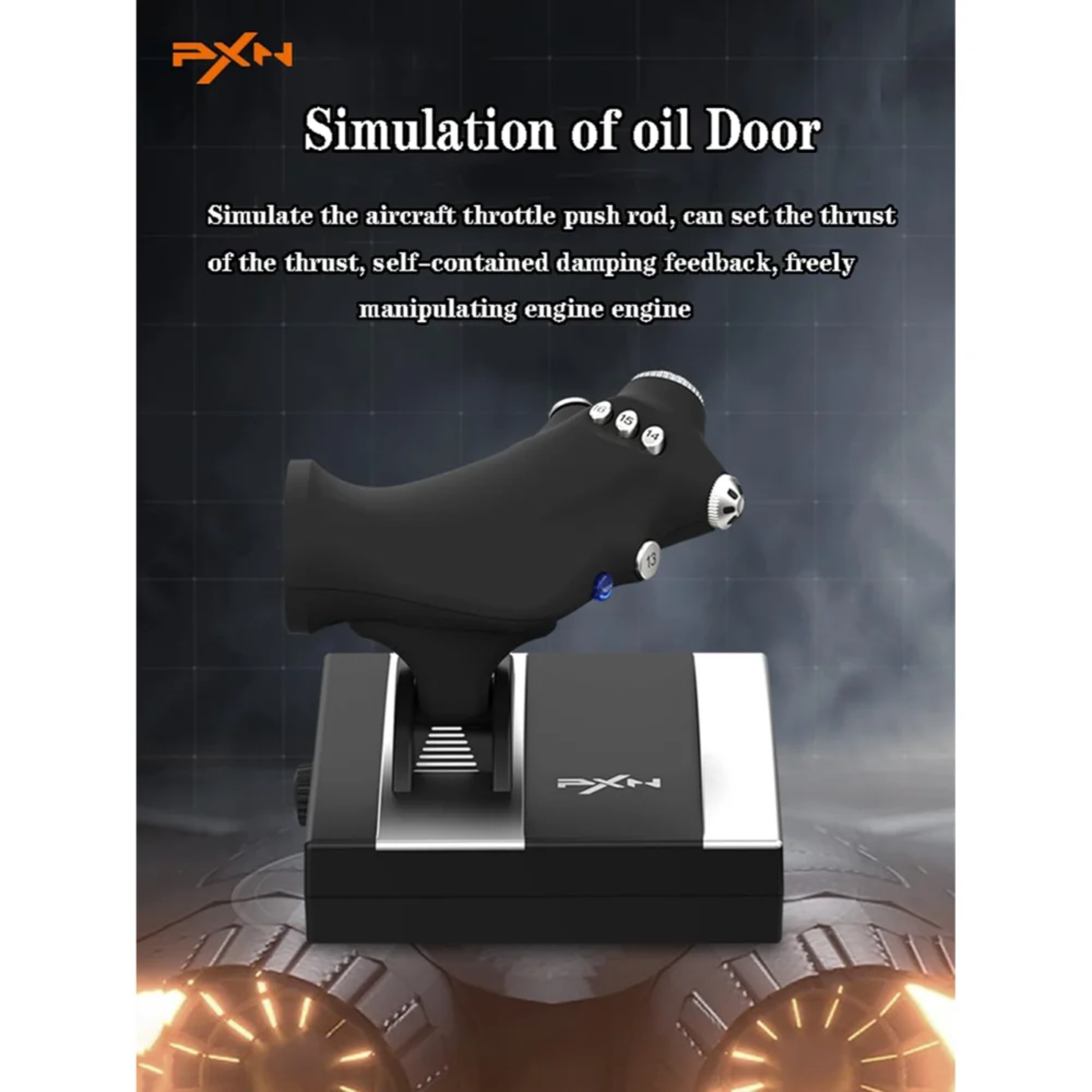 PXN-2119 PRO Flight Stick 3 PXN-2119 PRO Flight Stick thumbnail 3