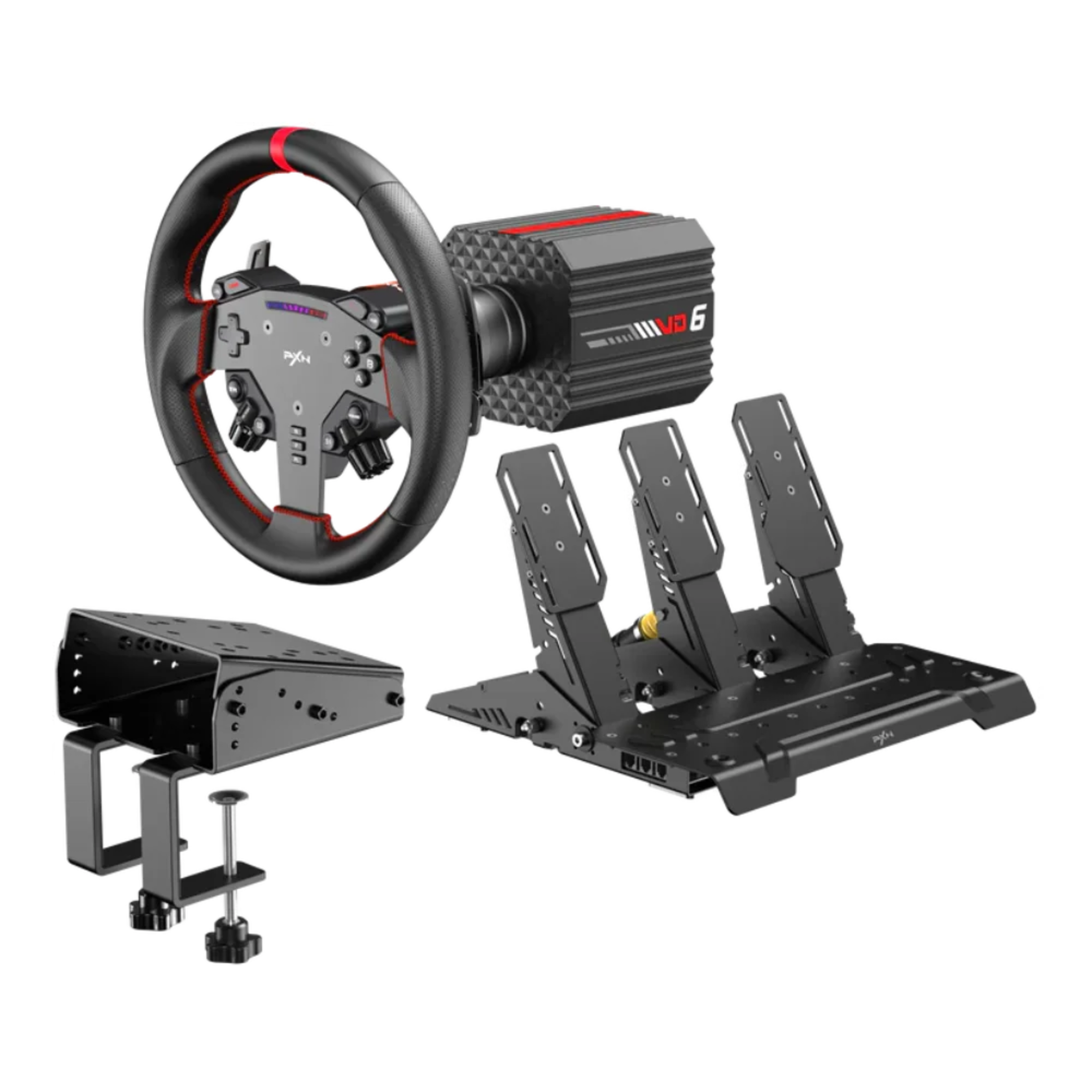 PXN VD6+W AS+PD HM Pedals + Z9 - Main Image PXN VD6+W AS+PD HM Pedals + Z9 - Main Image