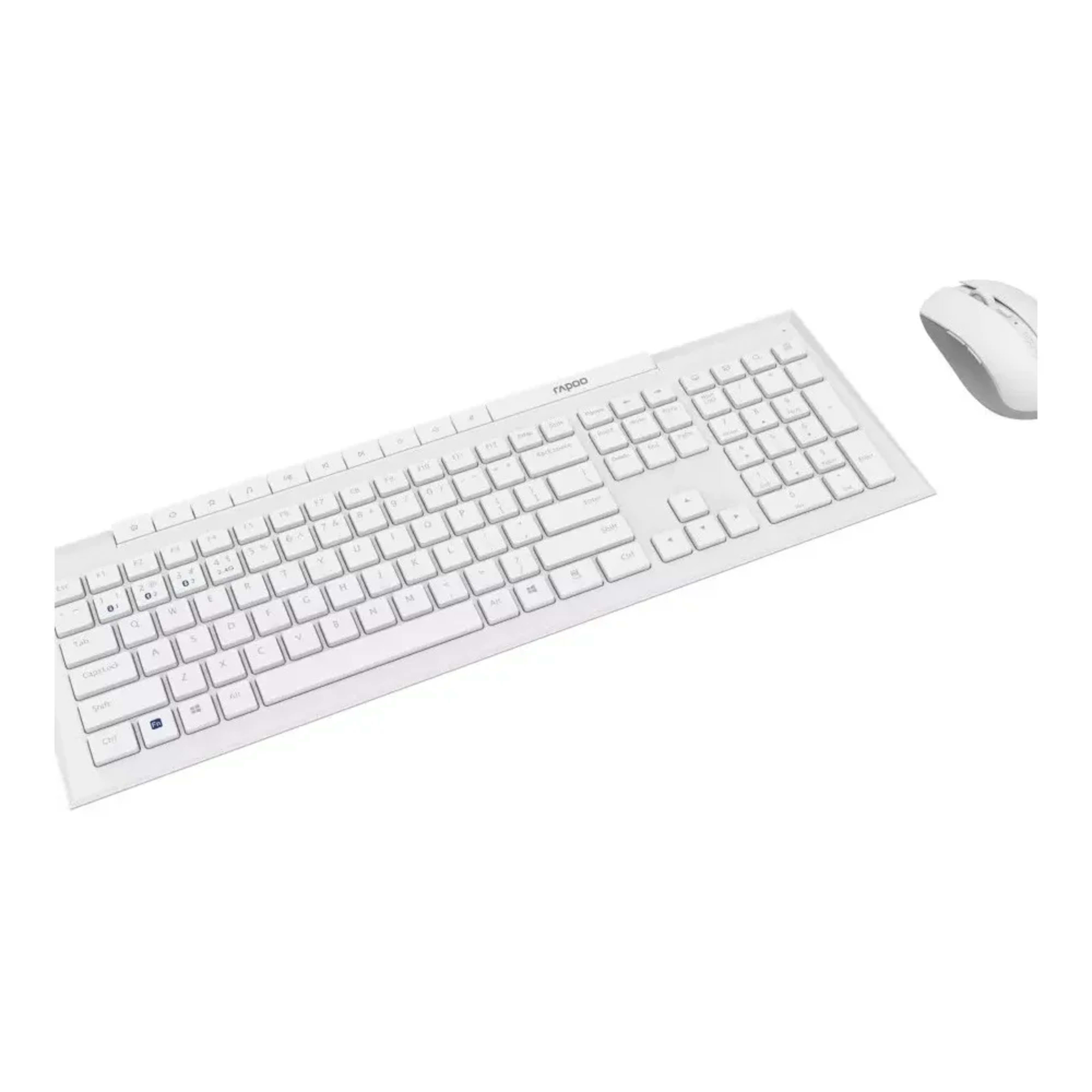 RAPOO 8210M Multi-mode Wireless Keyboard & Mouse US_WHITE - Main Image RAPOO 8210M Multi-mode Wireless Keyboard & Mouse US_WHITE - Main Image