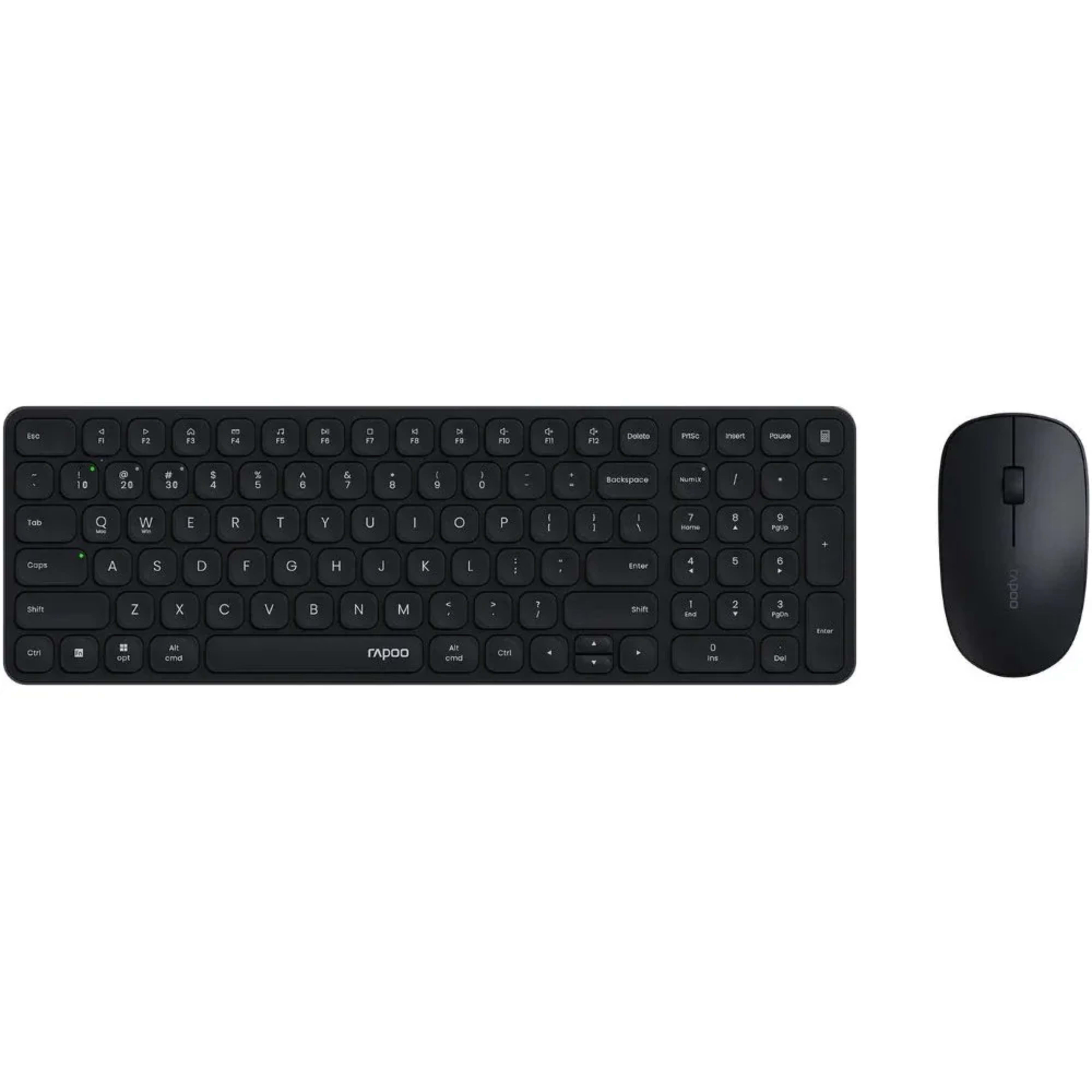 RAPOO 9320M Multi-mode wireless Mouse & Keyboard  US_Dark Grey thumbnail 2