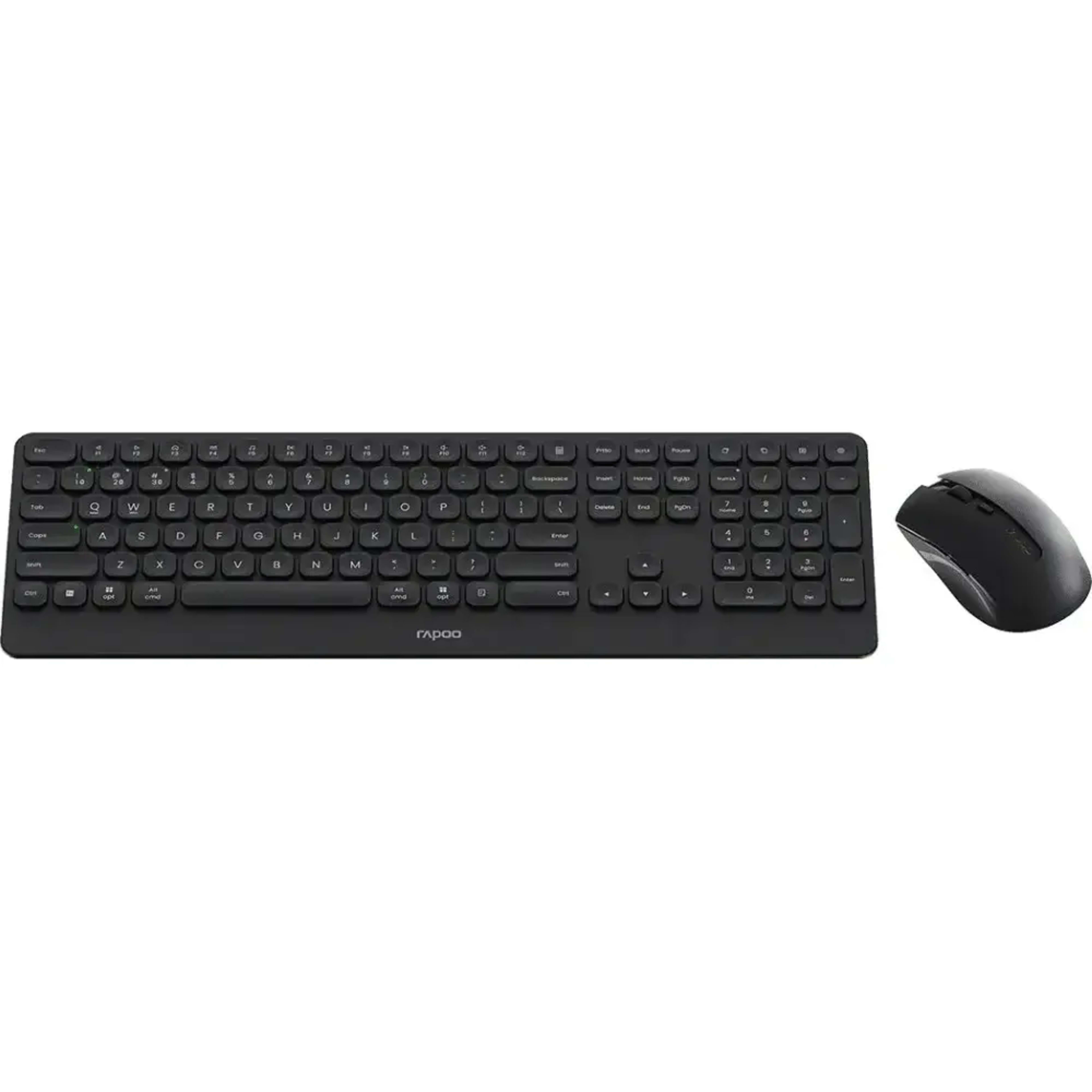 RAPOO 9510M Multi-mode wireless Mouse & Keyboard US_Dark Grey 3 RAPOO 9510M Multi-mode wireless Mouse & Keyboard US_Dark Grey thumbnail 3