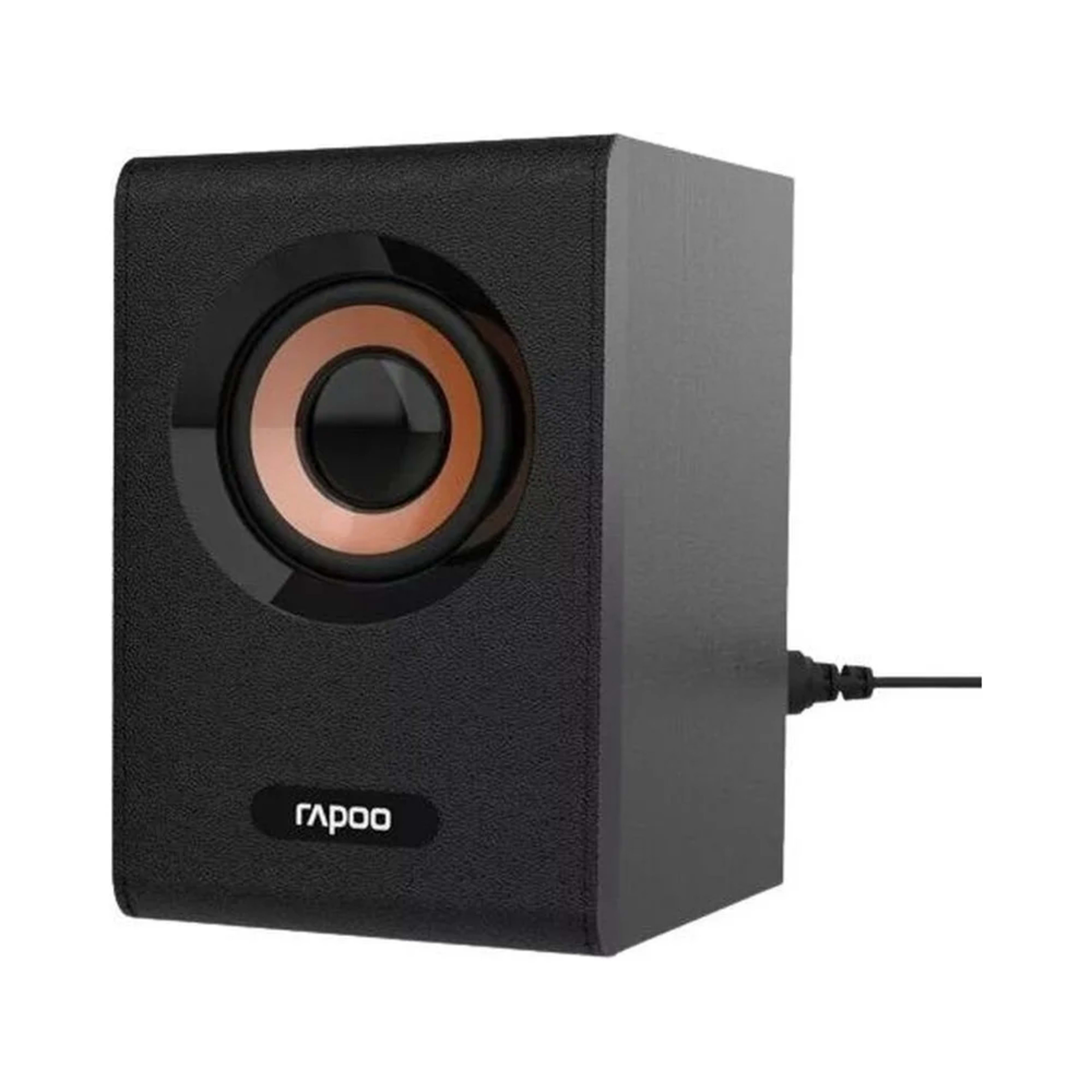 RAPOO A80 Compact Stereo speaker Black - Main Image RAPOO A80 Compact Stereo speaker Black - Main Image
