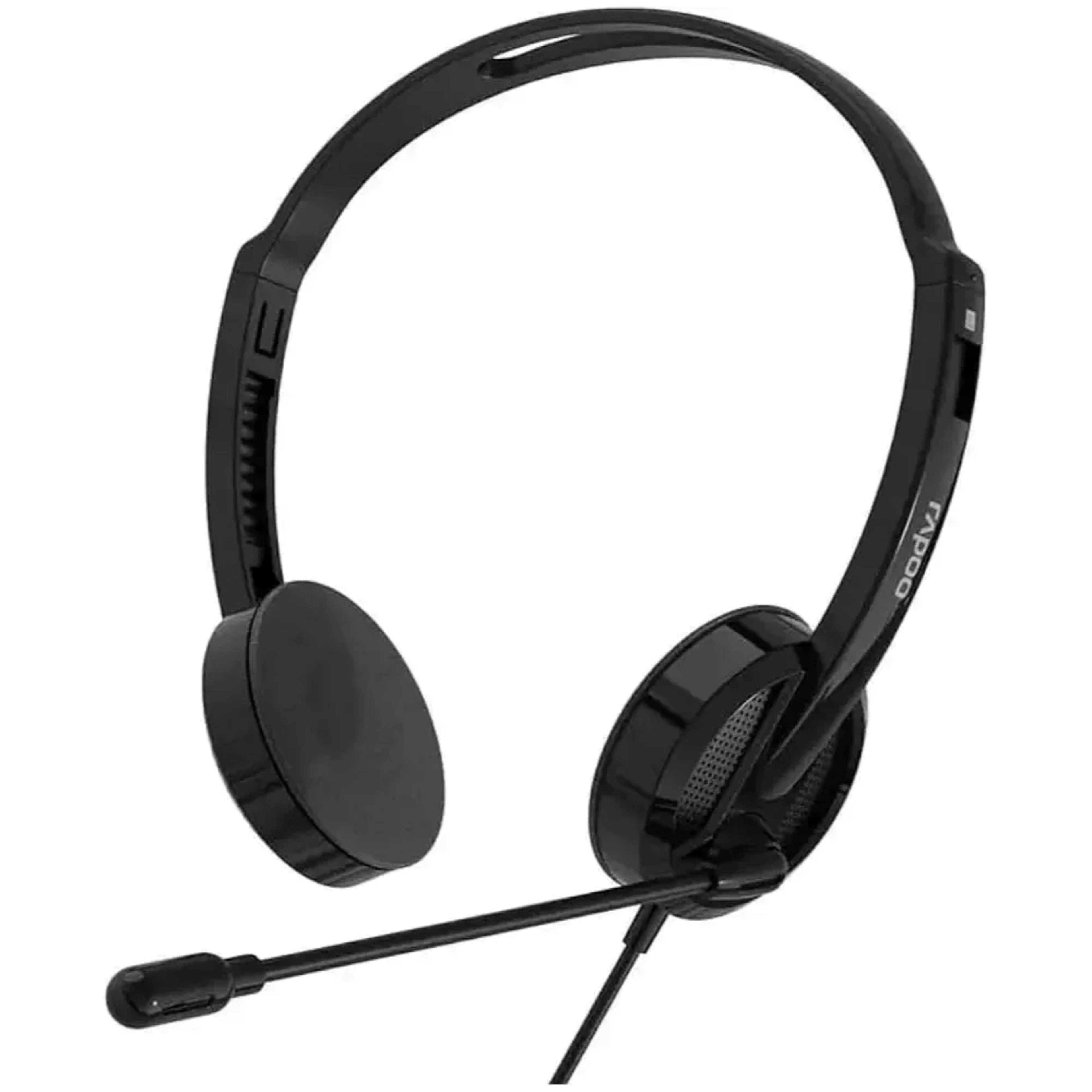 RAPOO H102 Wired Stereo headset Black - Main Image RAPOO H102 Wired Stereo headset Black - Main Image